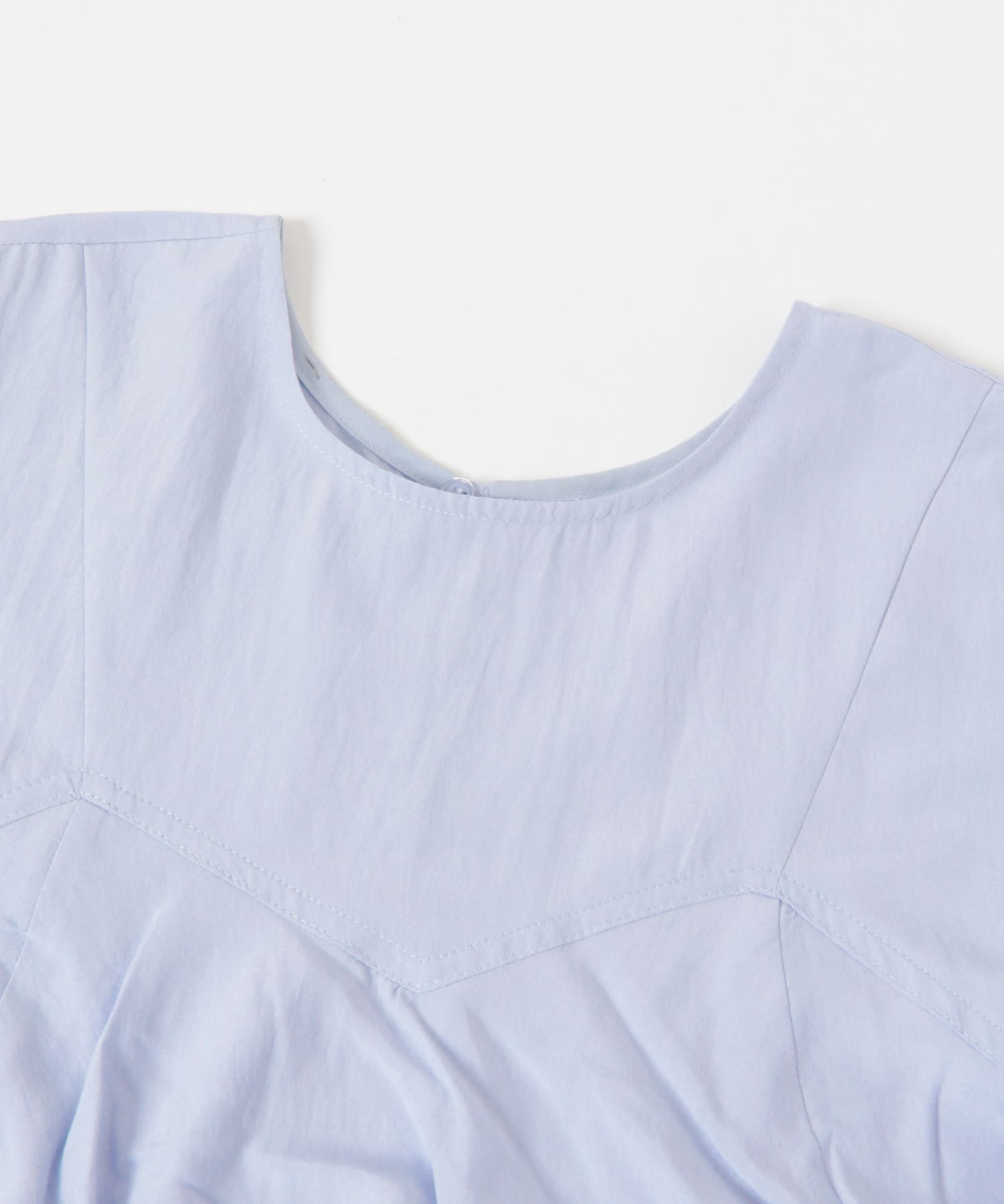 2WAYボリュームヘムミニワンピース L.BLUE One