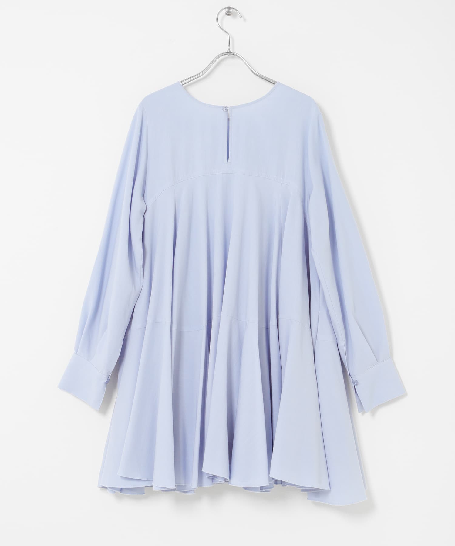 2WAYボリュームヘムミニワンピース L.BLUE One
