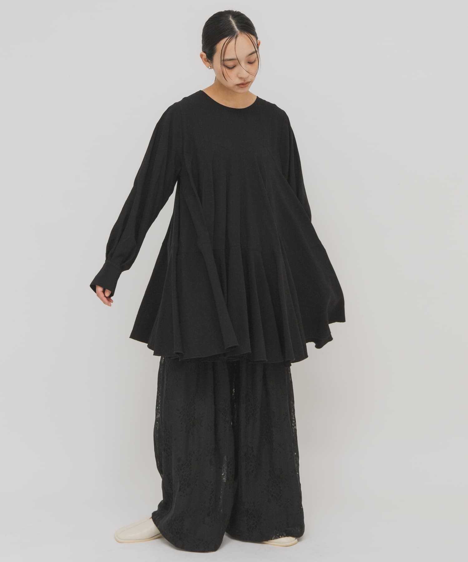 身長：163cm サイズ：one
