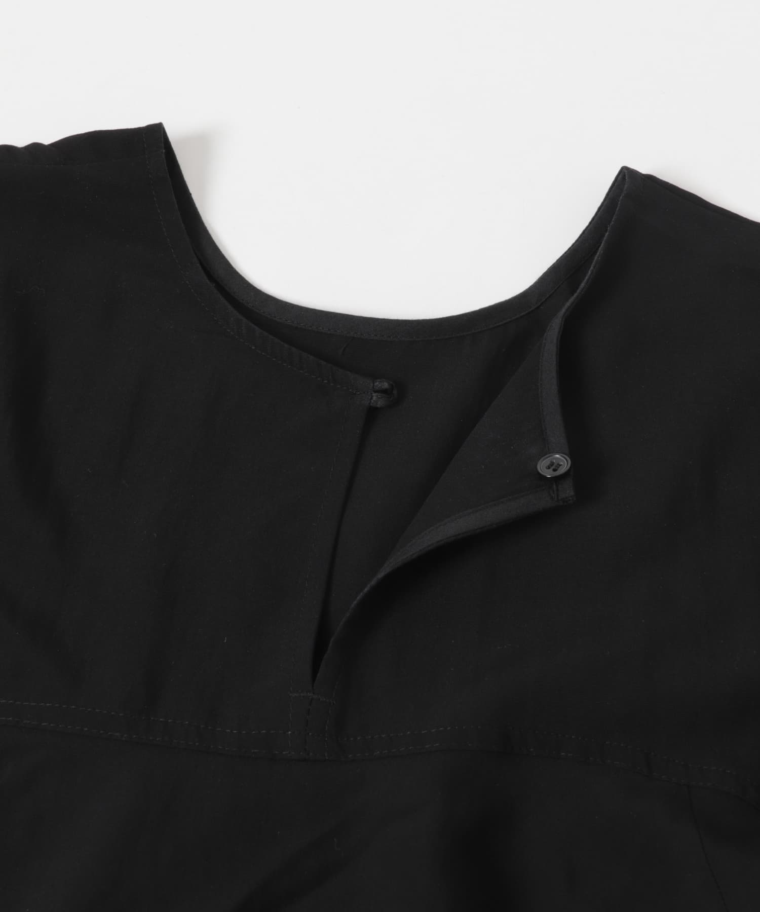 2WAYボリュームヘムミニワンピース BLACK One