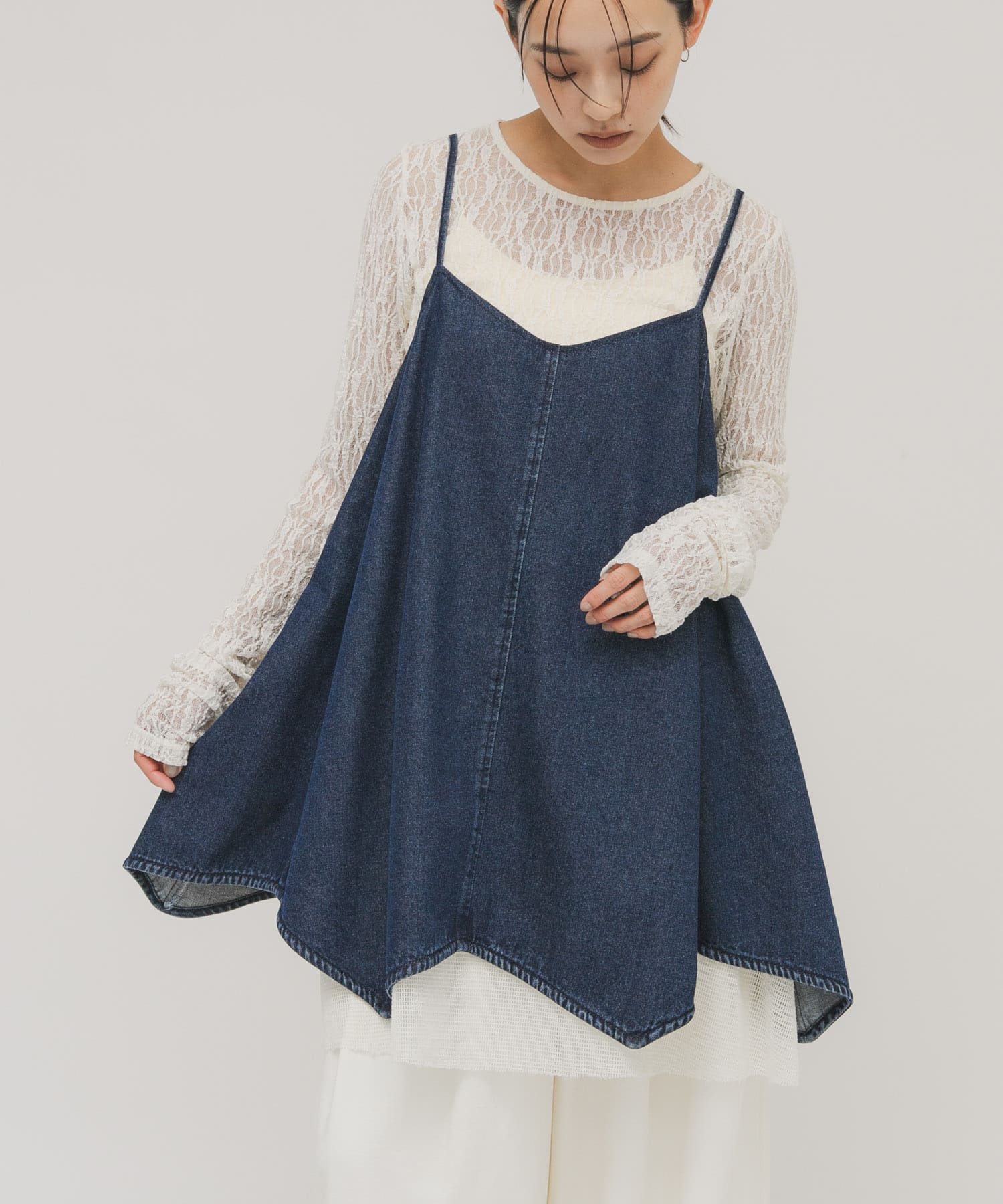 身長：163cm サイズ：one