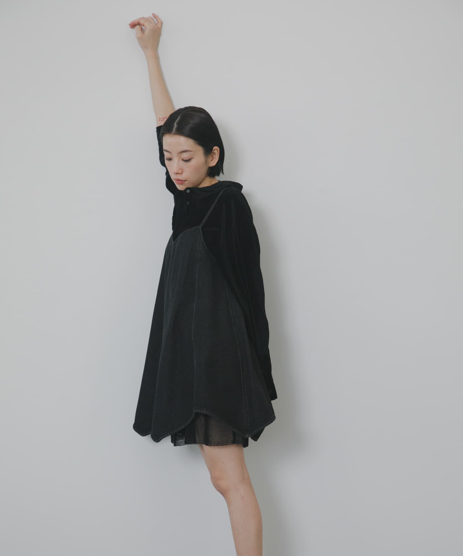 身長 : 162cm サイズ : one