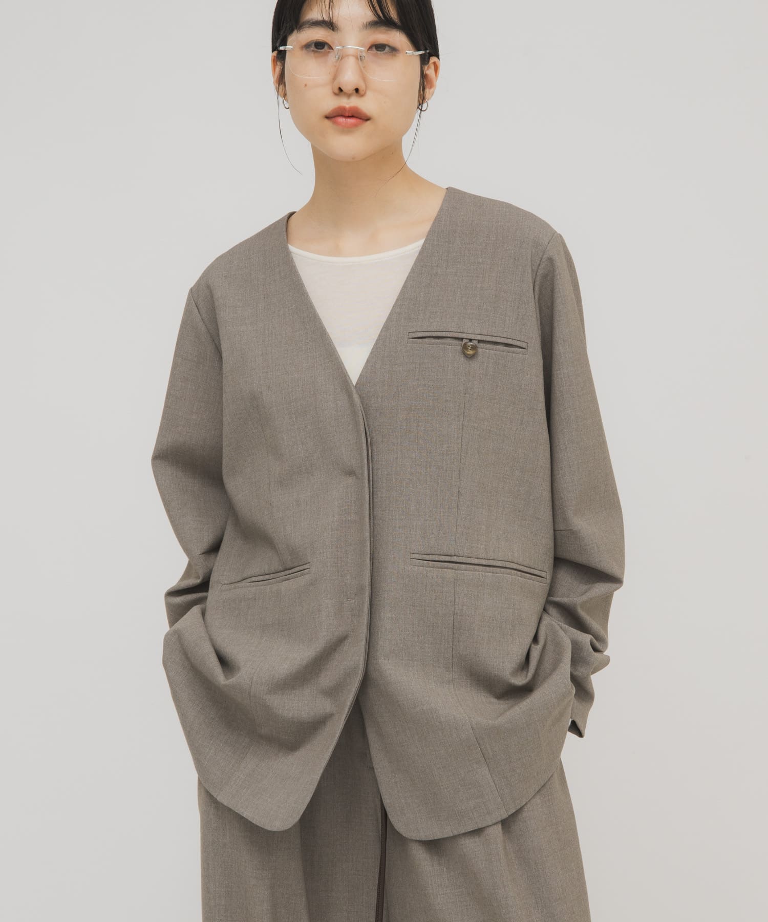 身長 : 160cm サイズ : one