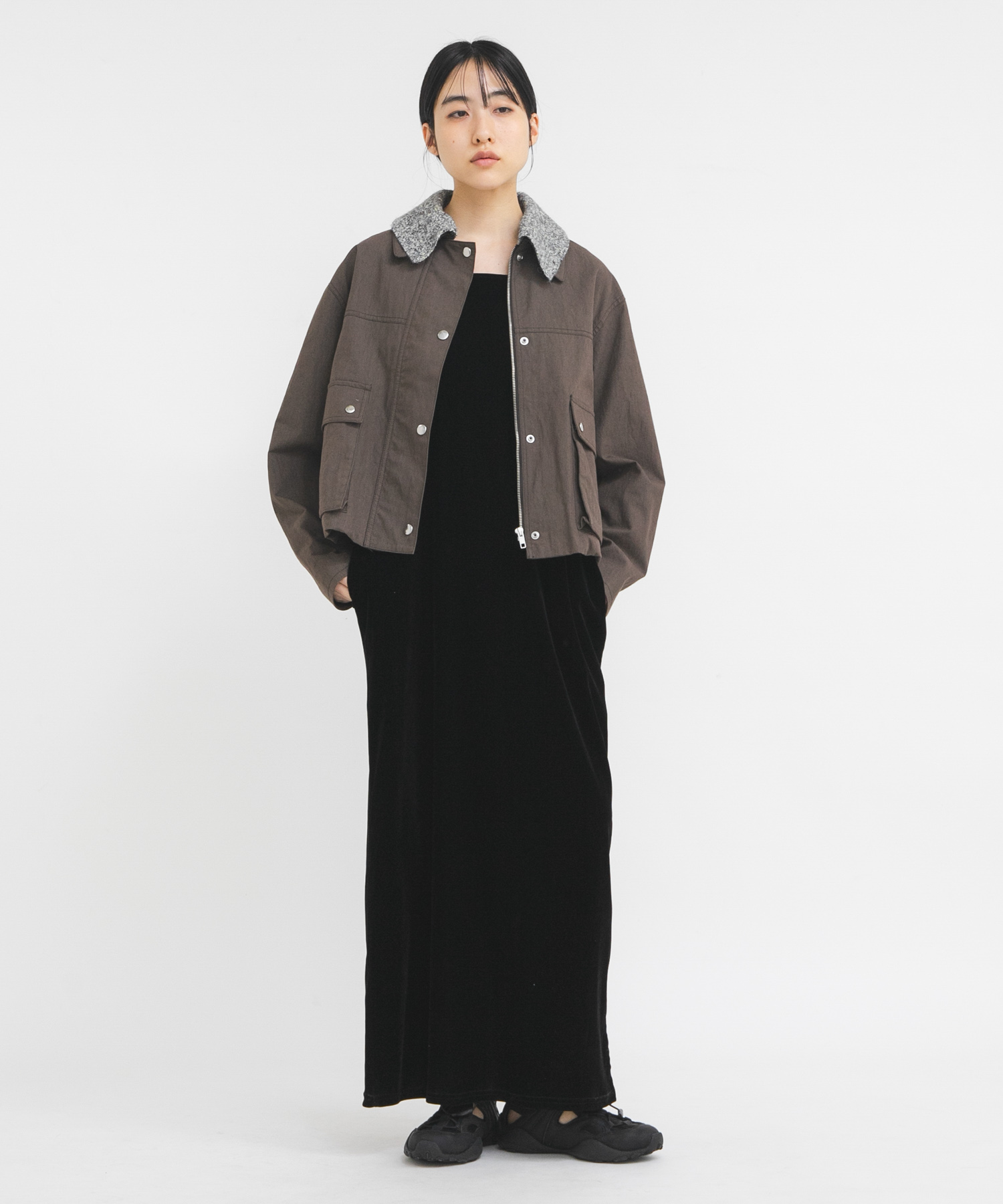 身長：160cm サイズ：one