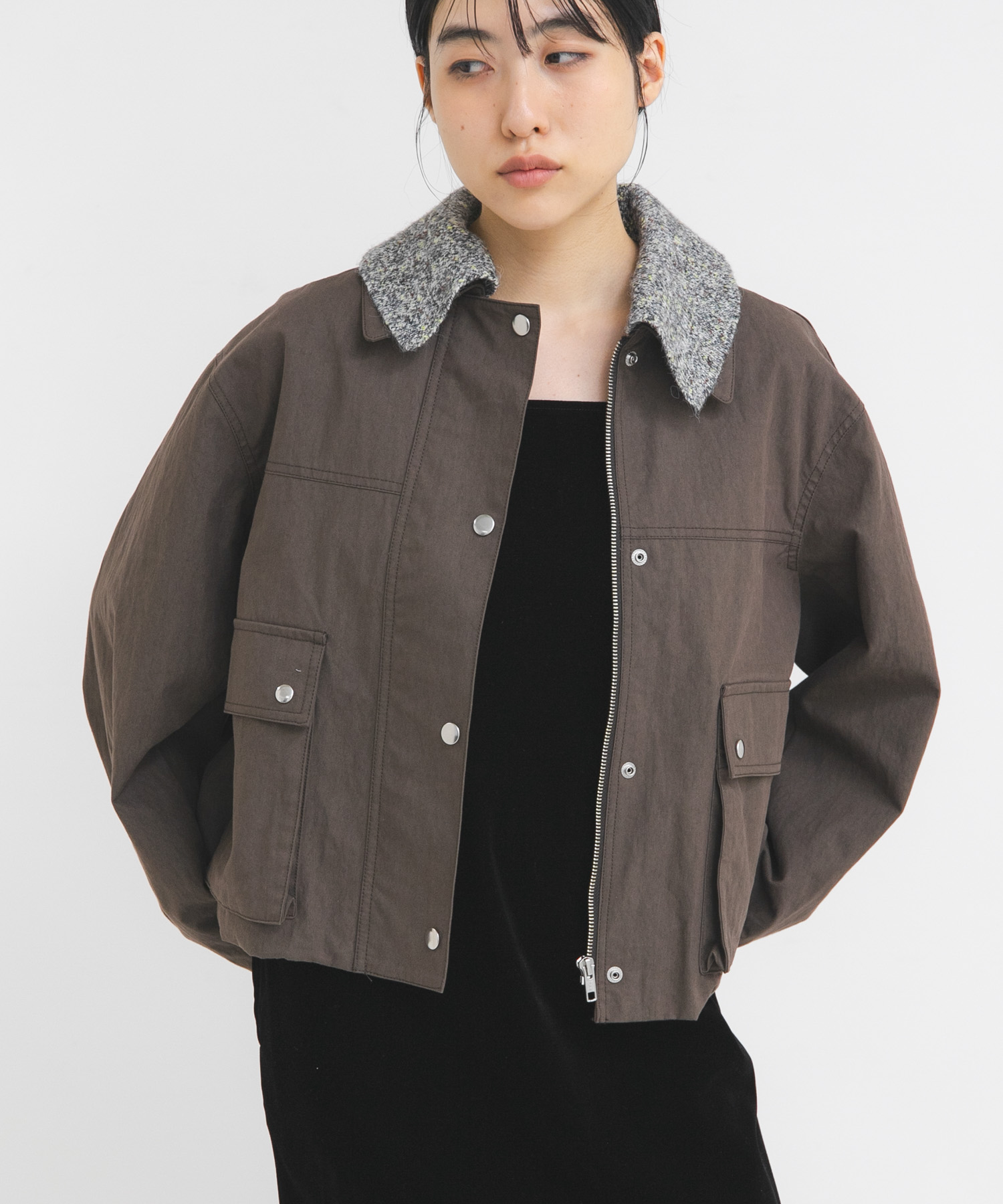 身長：160cm サイズ：one