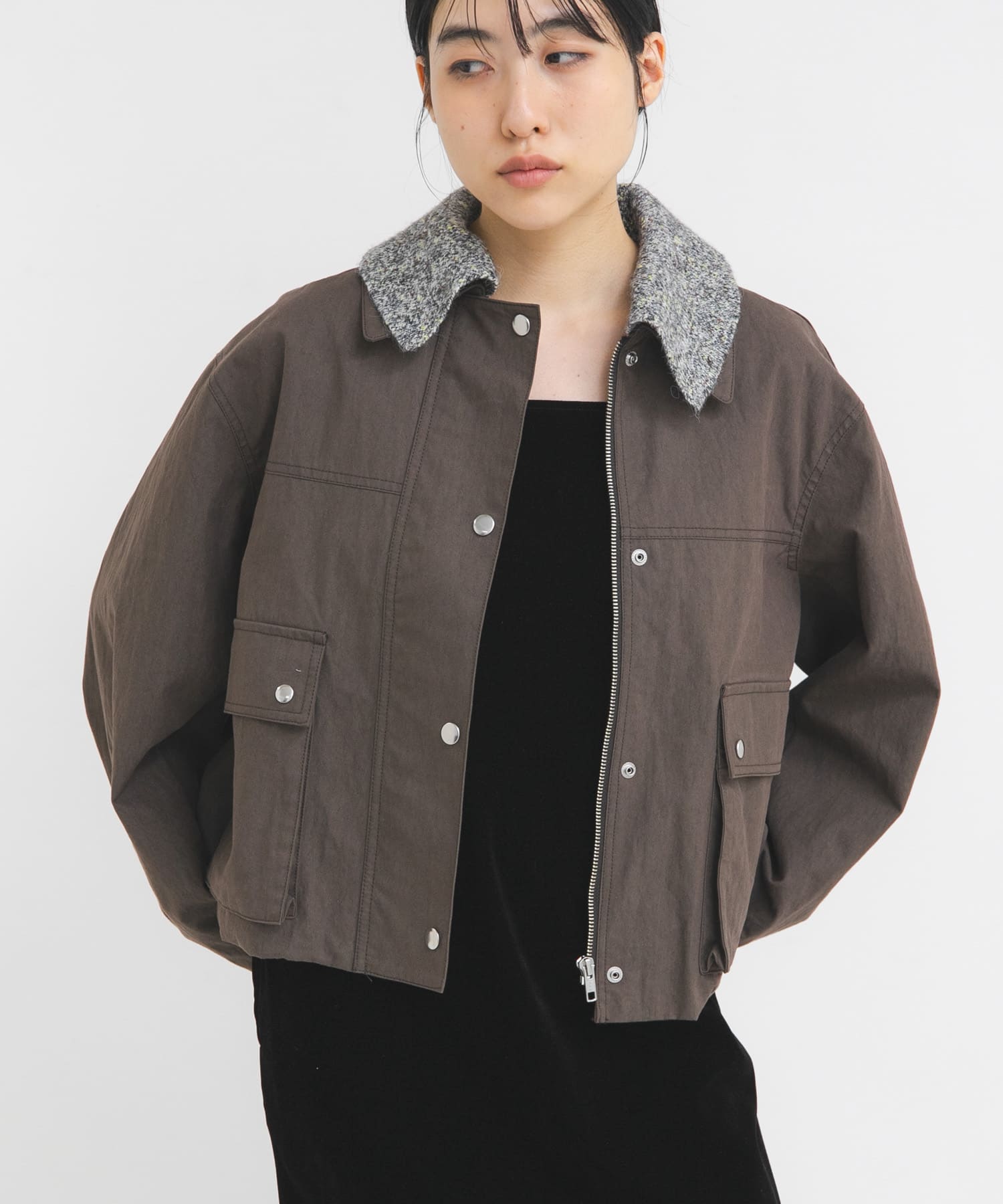 身長：160cm サイズ：one