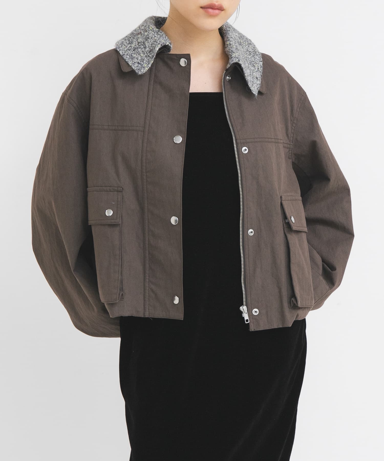 身長：160cm サイズ：one