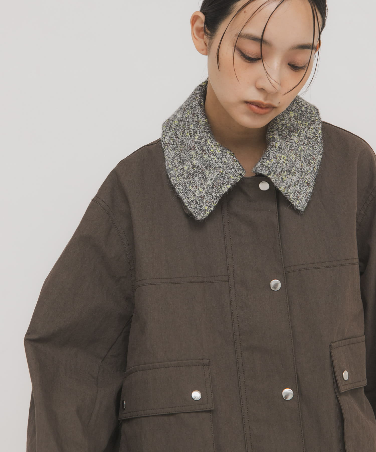 身長：163cm サイズ：one