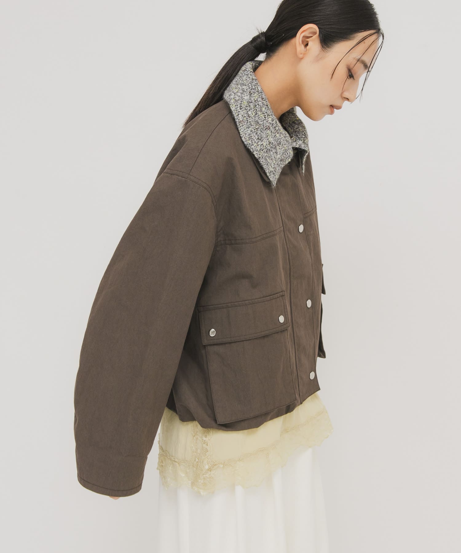 身長：163cm サイズ：one