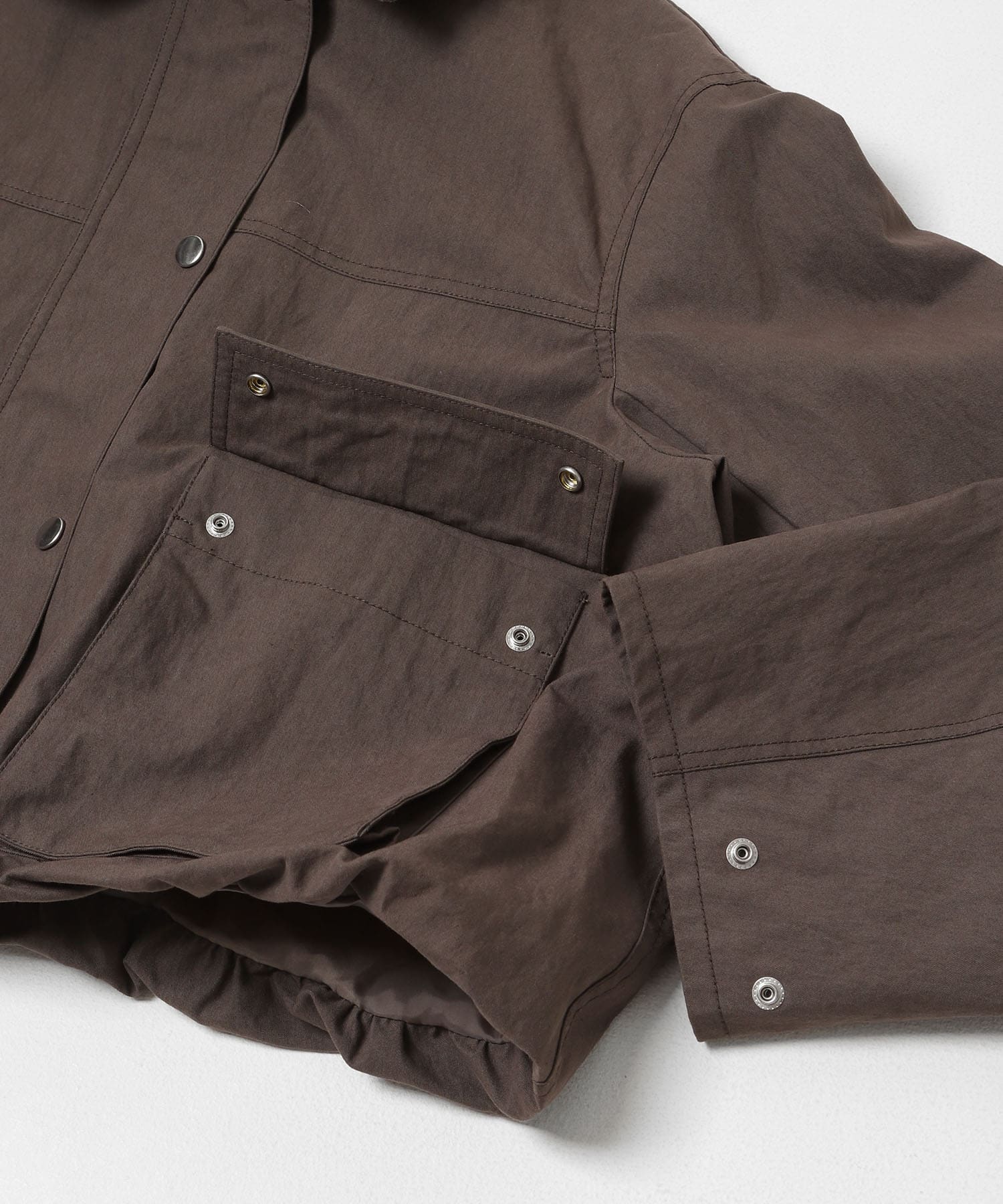 2WAYカラーバルーンブルゾン BROWN One