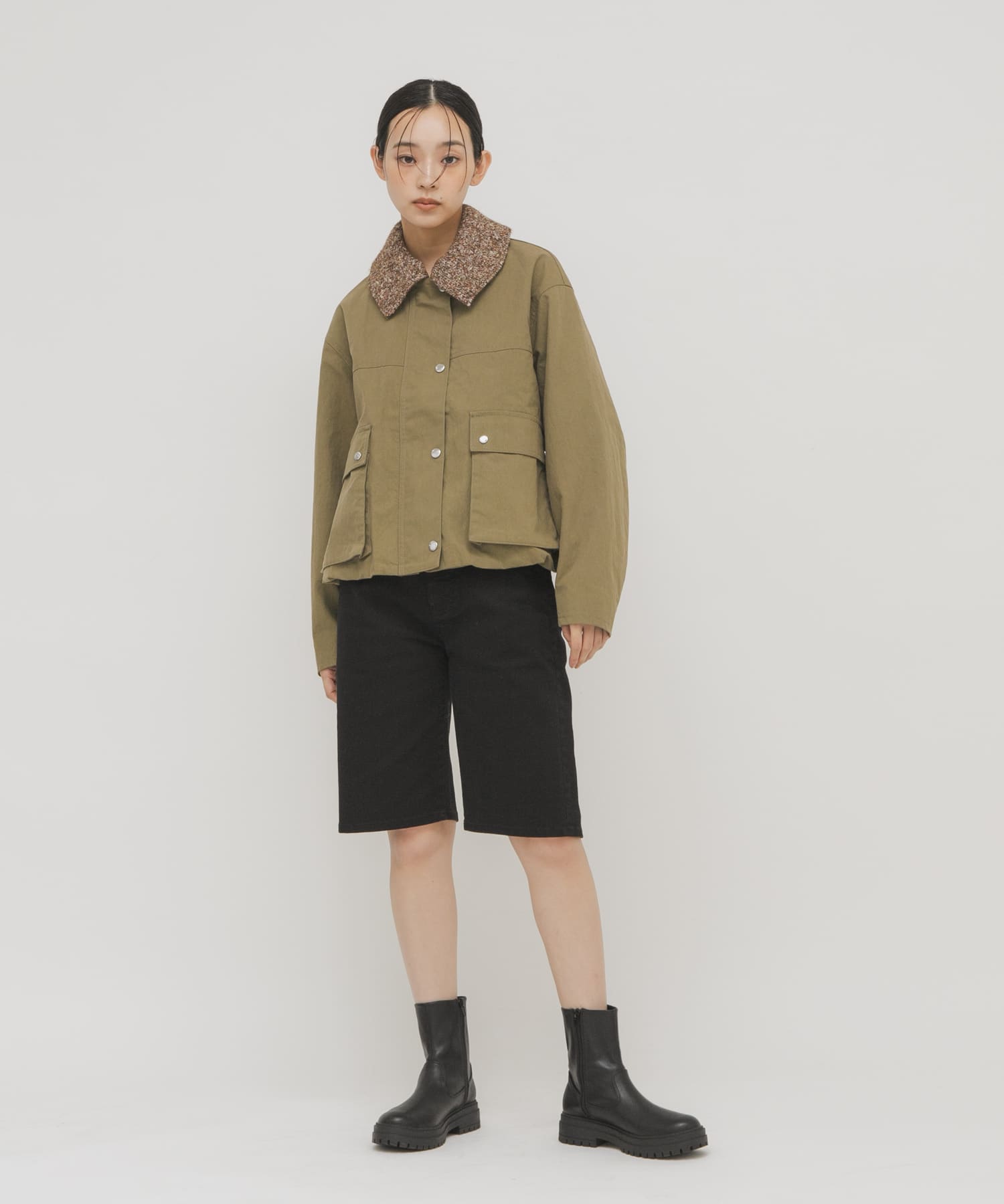 身長：163cm サイズ：one