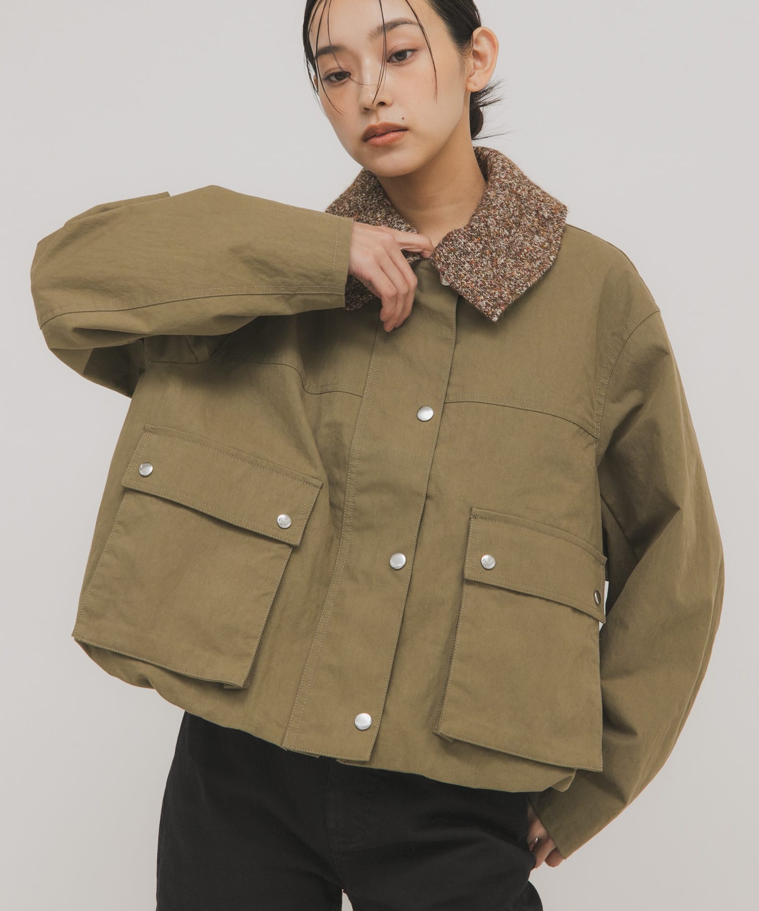 身長：163cm サイズ：one