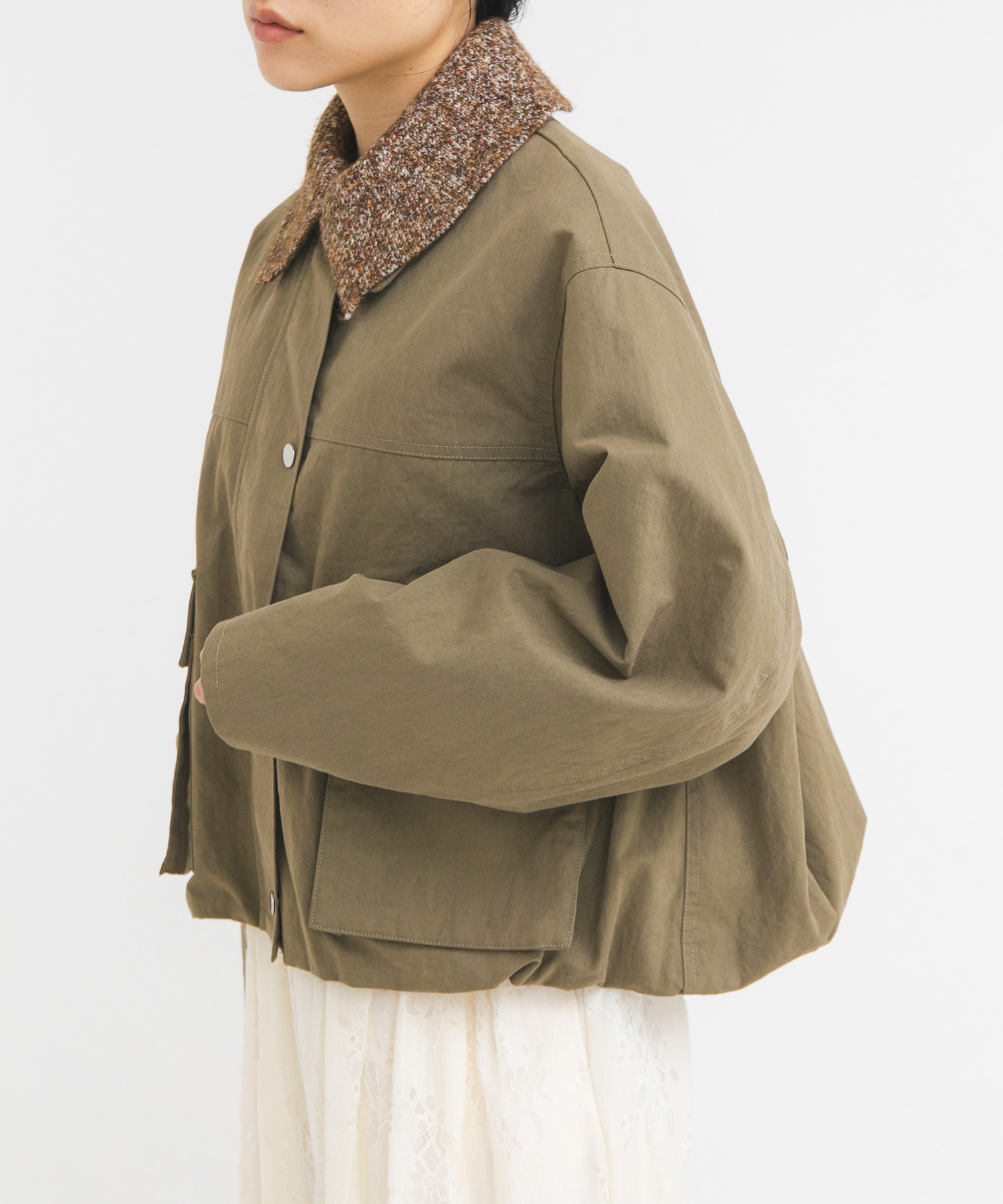 身長：160cm サイズ：one