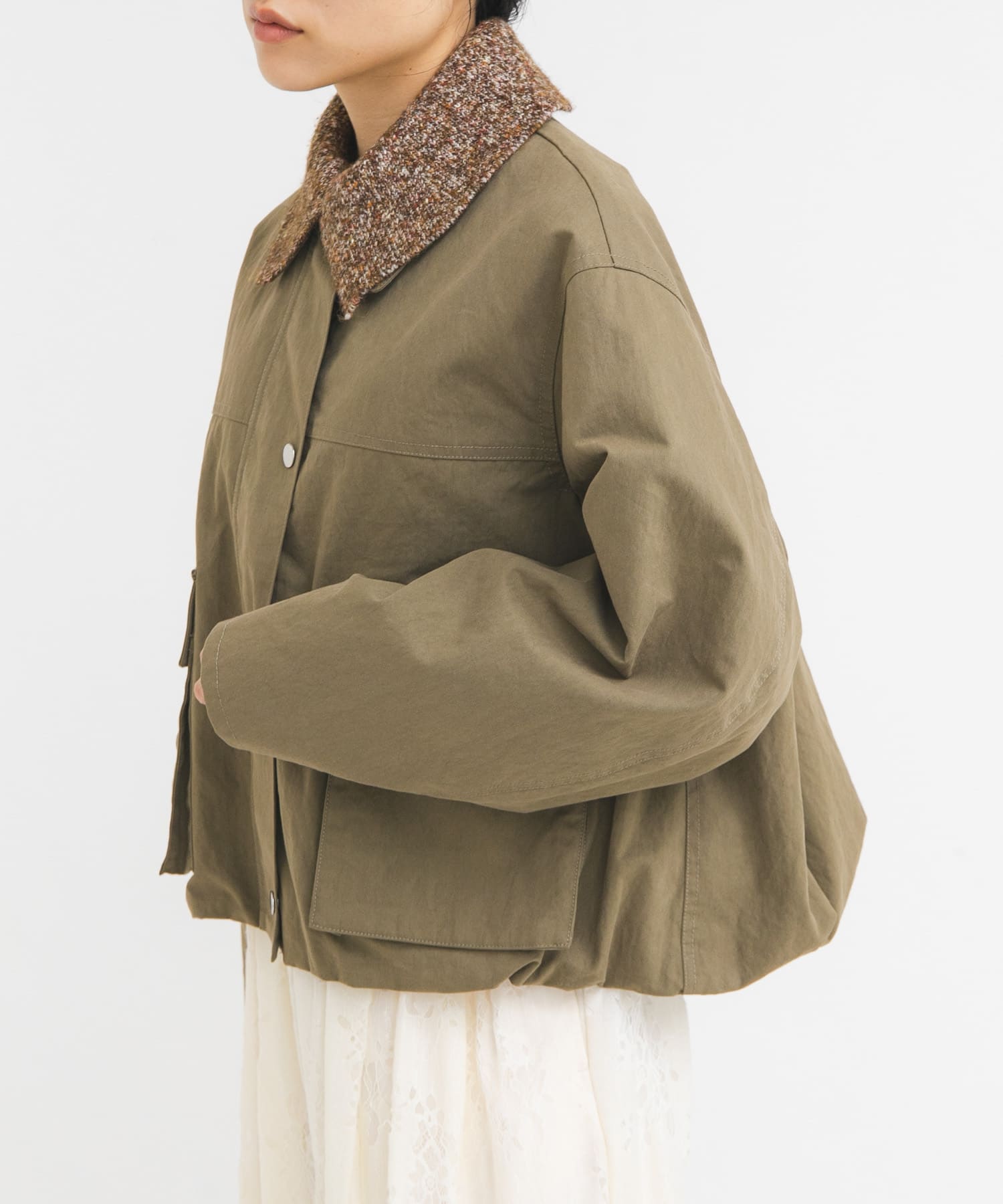 身長：160cm サイズ：one