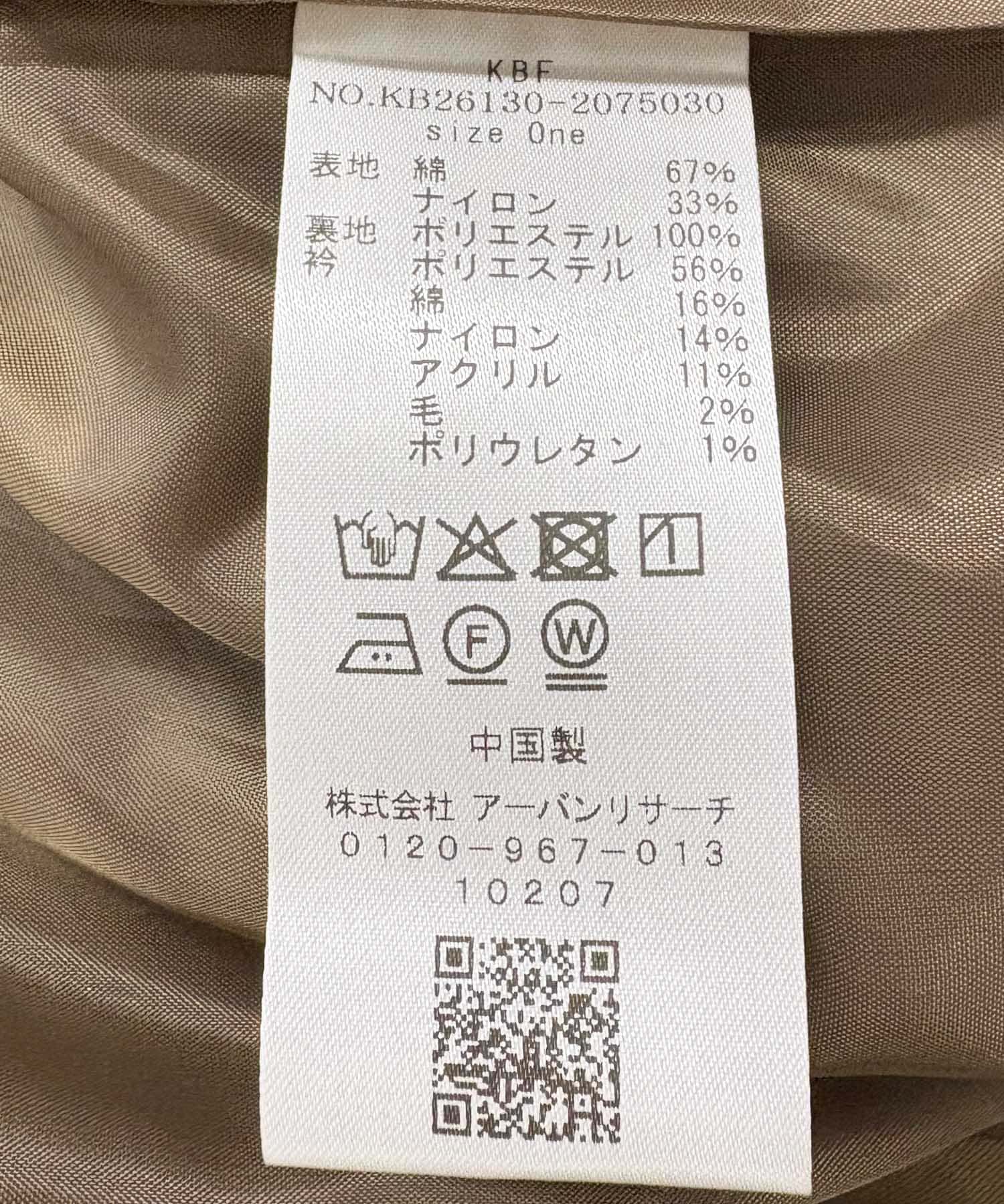 2WAYカラーバルーンブルゾン KHAKI One