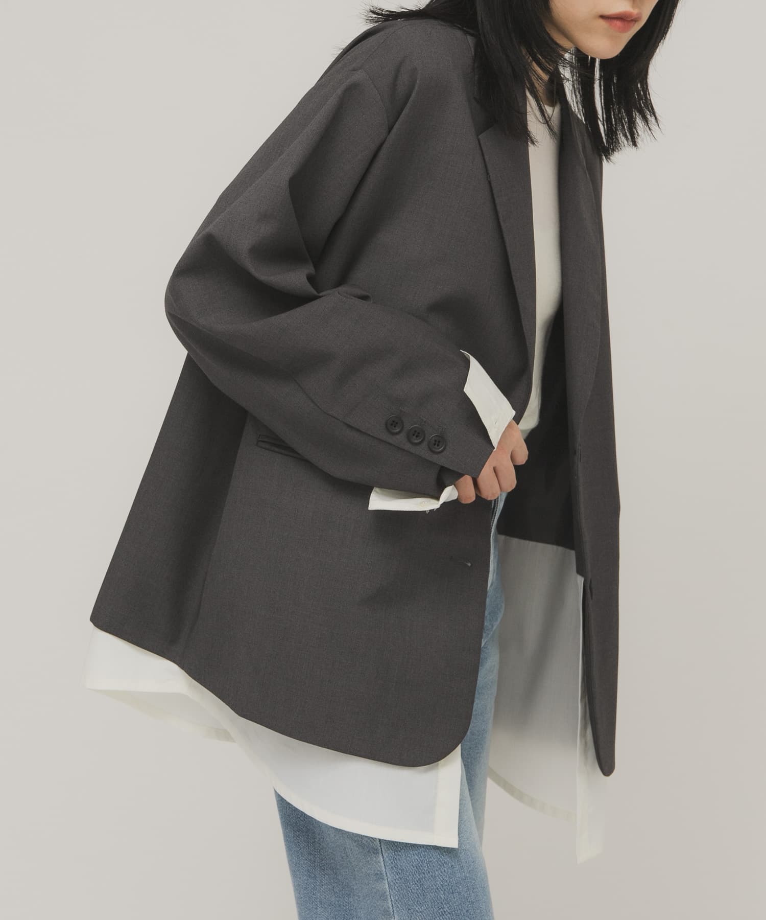 身長 : 160cm サイズ : one