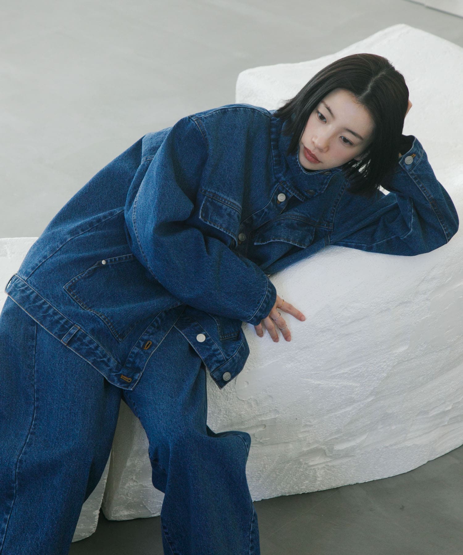 身長 : 162cm サイズ : one