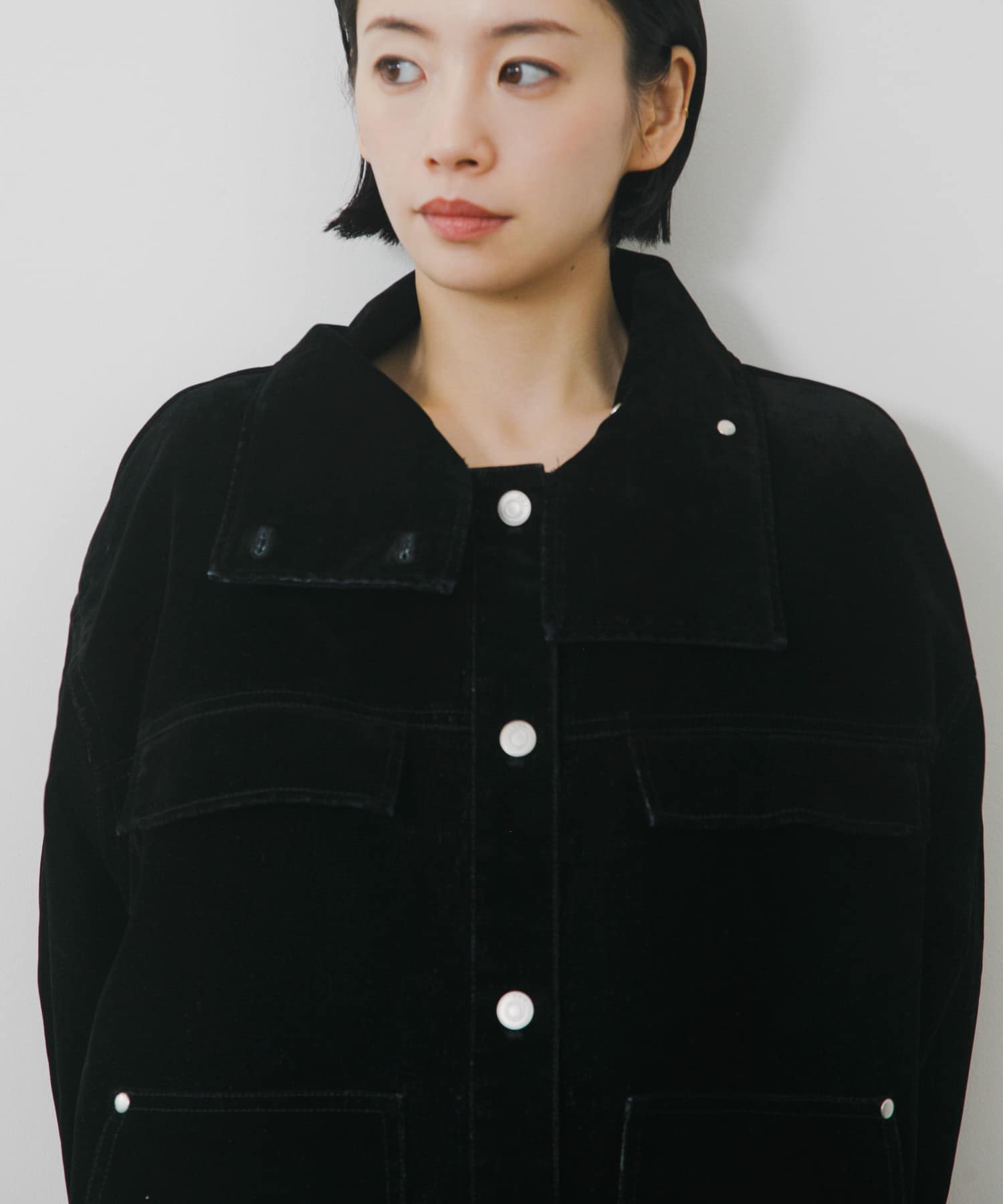 身長 : 162cm サイズ : one