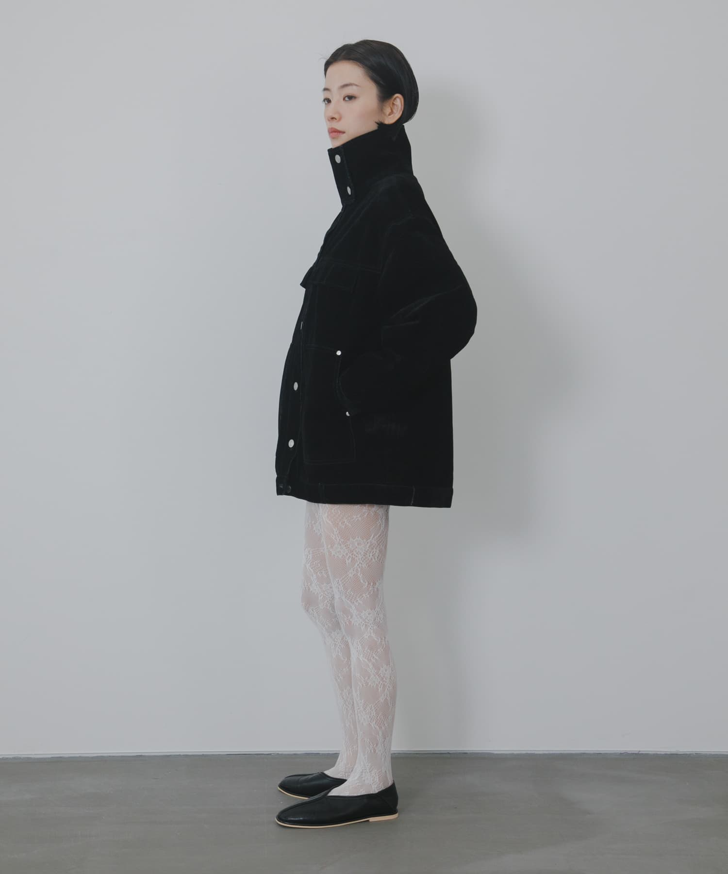 身長 : 162cm サイズ : one