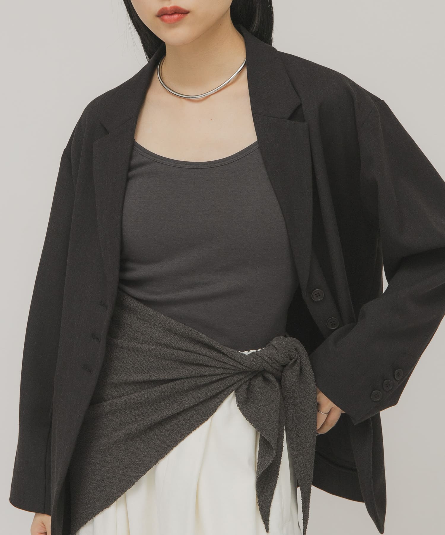 身長 : 160cm サイズ : one