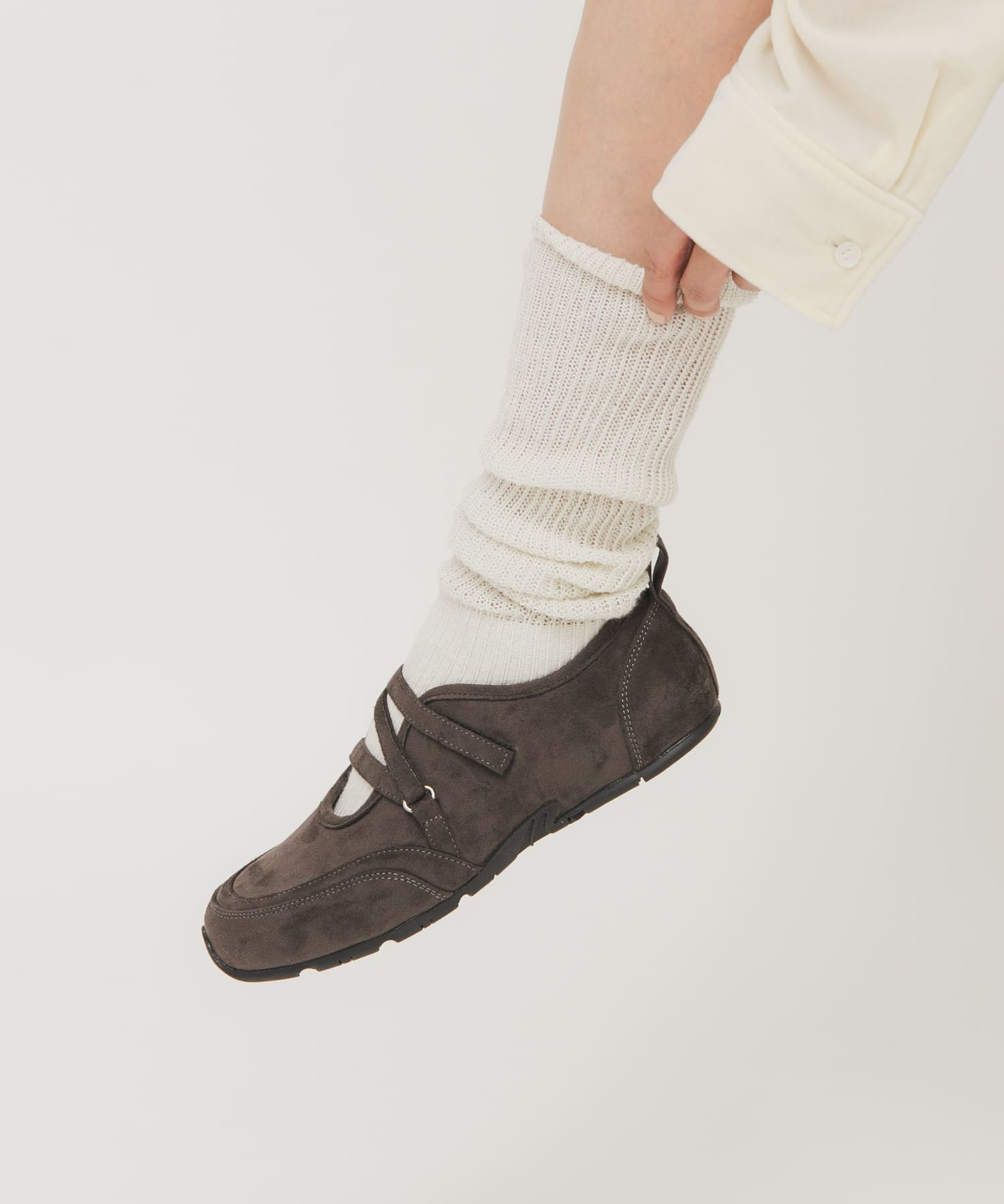 メリージェーンスニーカー CHARCOAL 36