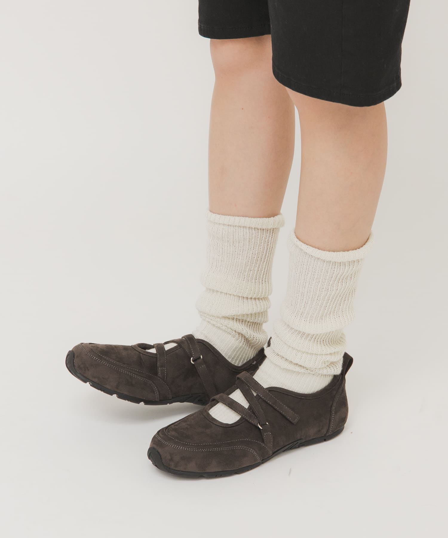 メリージェーンスニーカー CHARCOAL 36