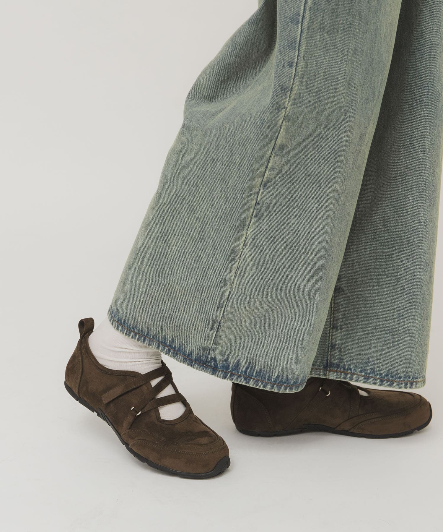 メリージェーンスニーカー BROWN 36