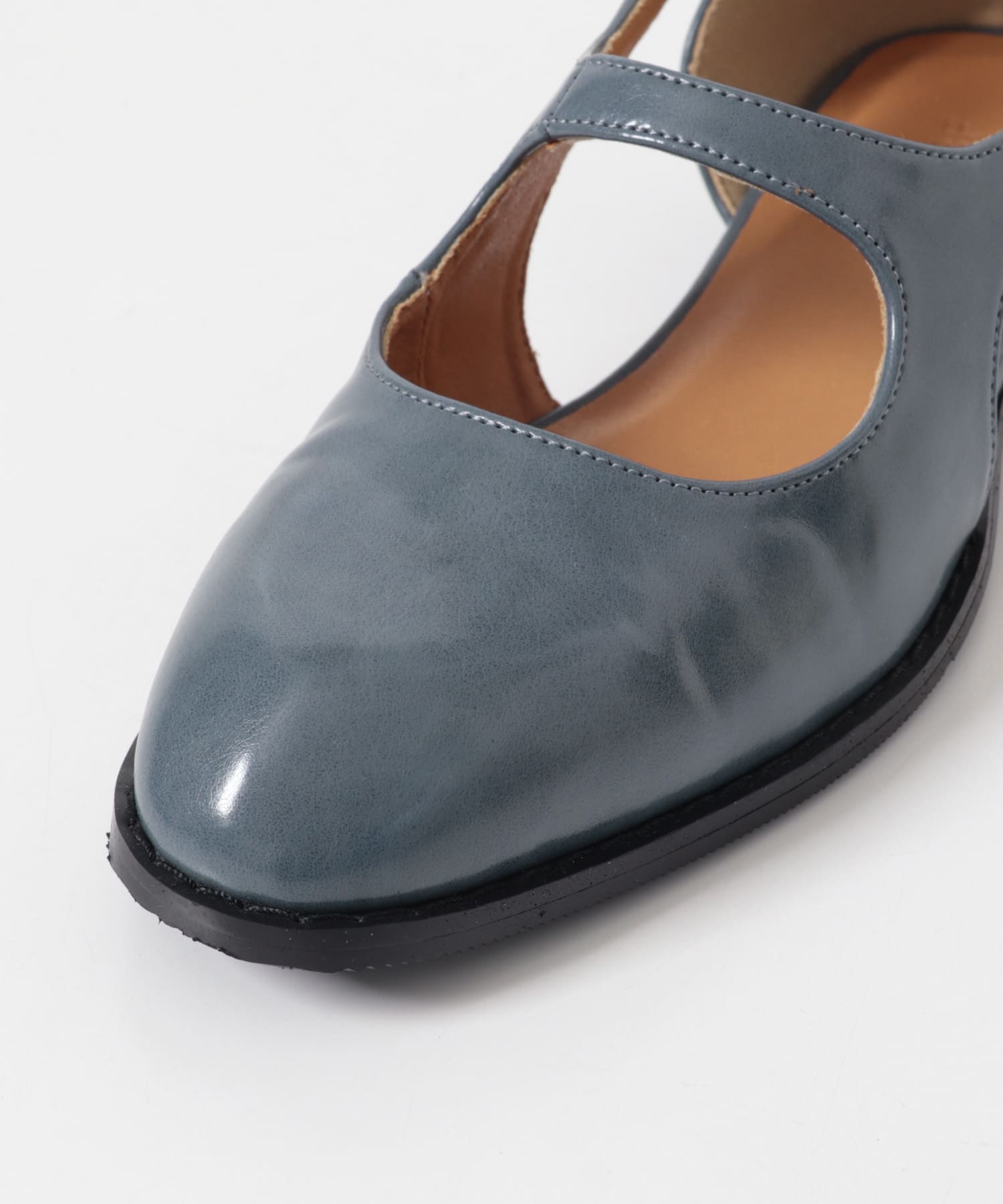 カットデザインメリージェーンローファー(36 BLACK): シューズ｜URBAN