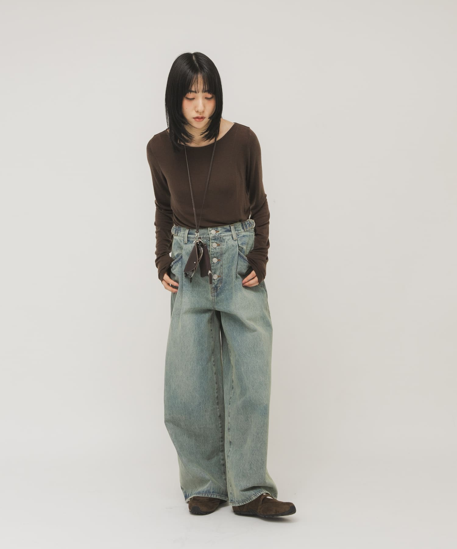 マルチポーチネックショルダー D.BROWN One