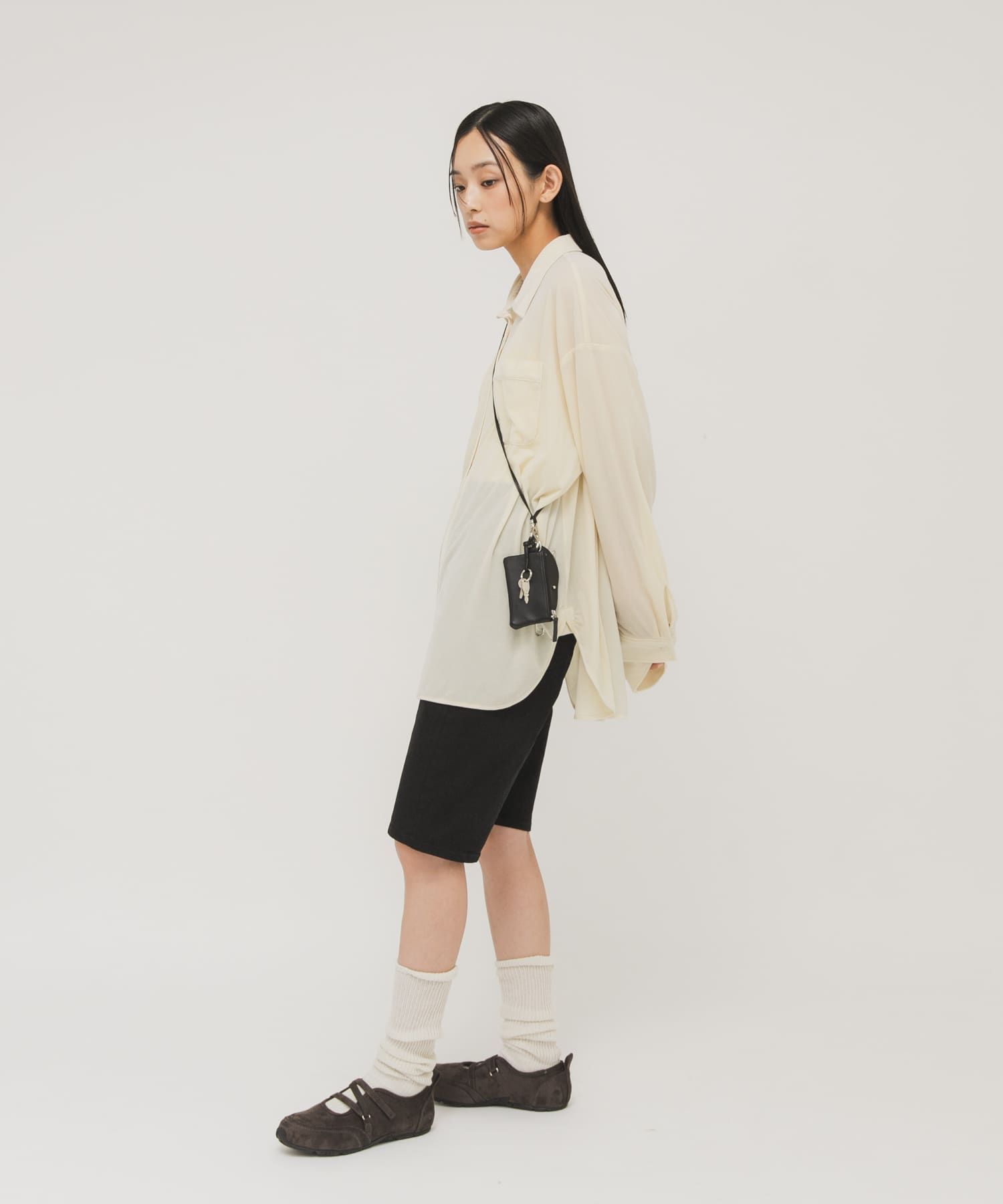 マルチポーチネックショルダー BLACK One