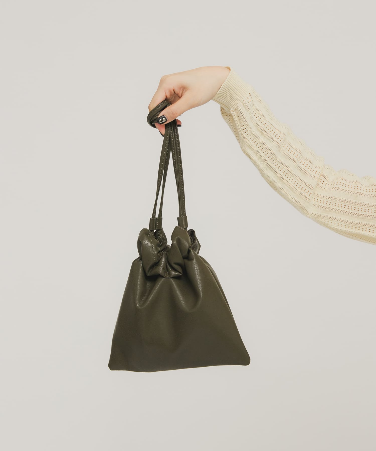 ギャザーデザインミニBAG