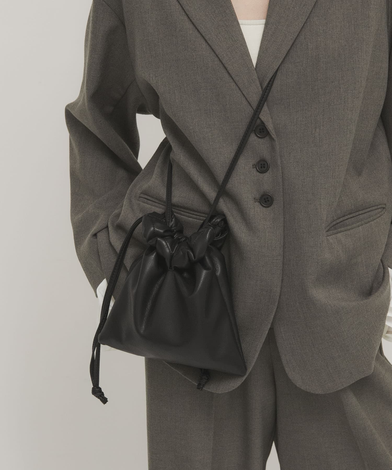 ギャザーデザインミニBAG