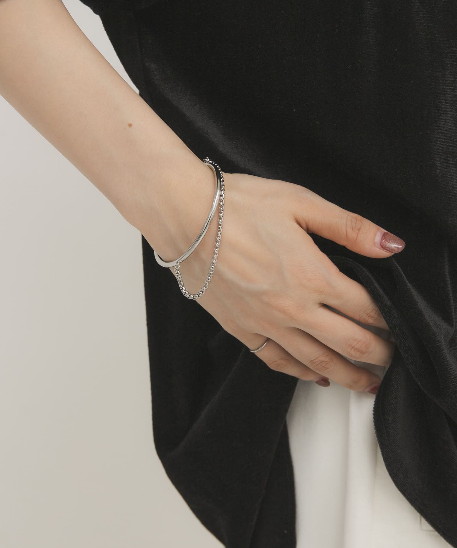 チェーンコンビバングル