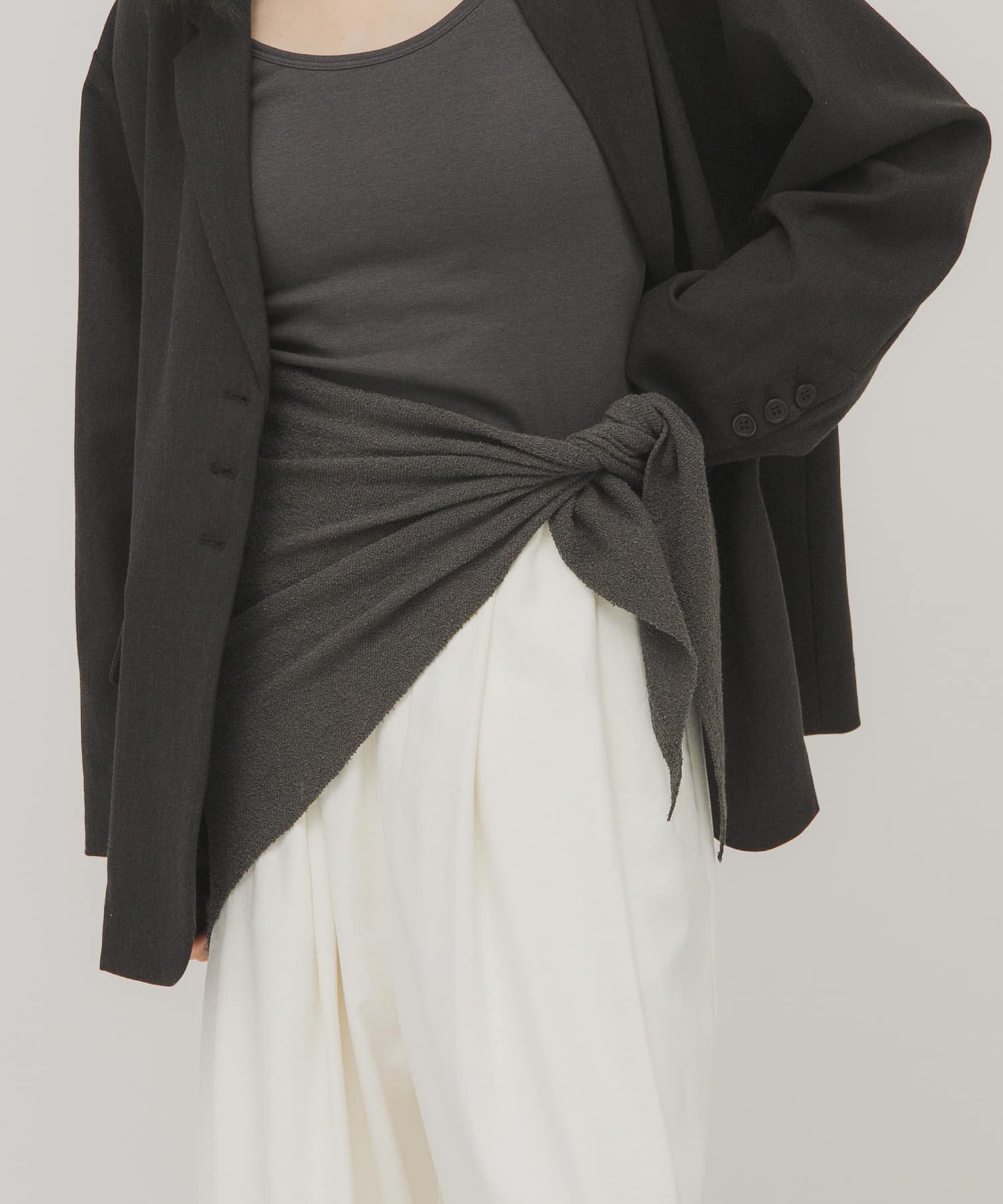 ミニブークレトライアングルスカーフ