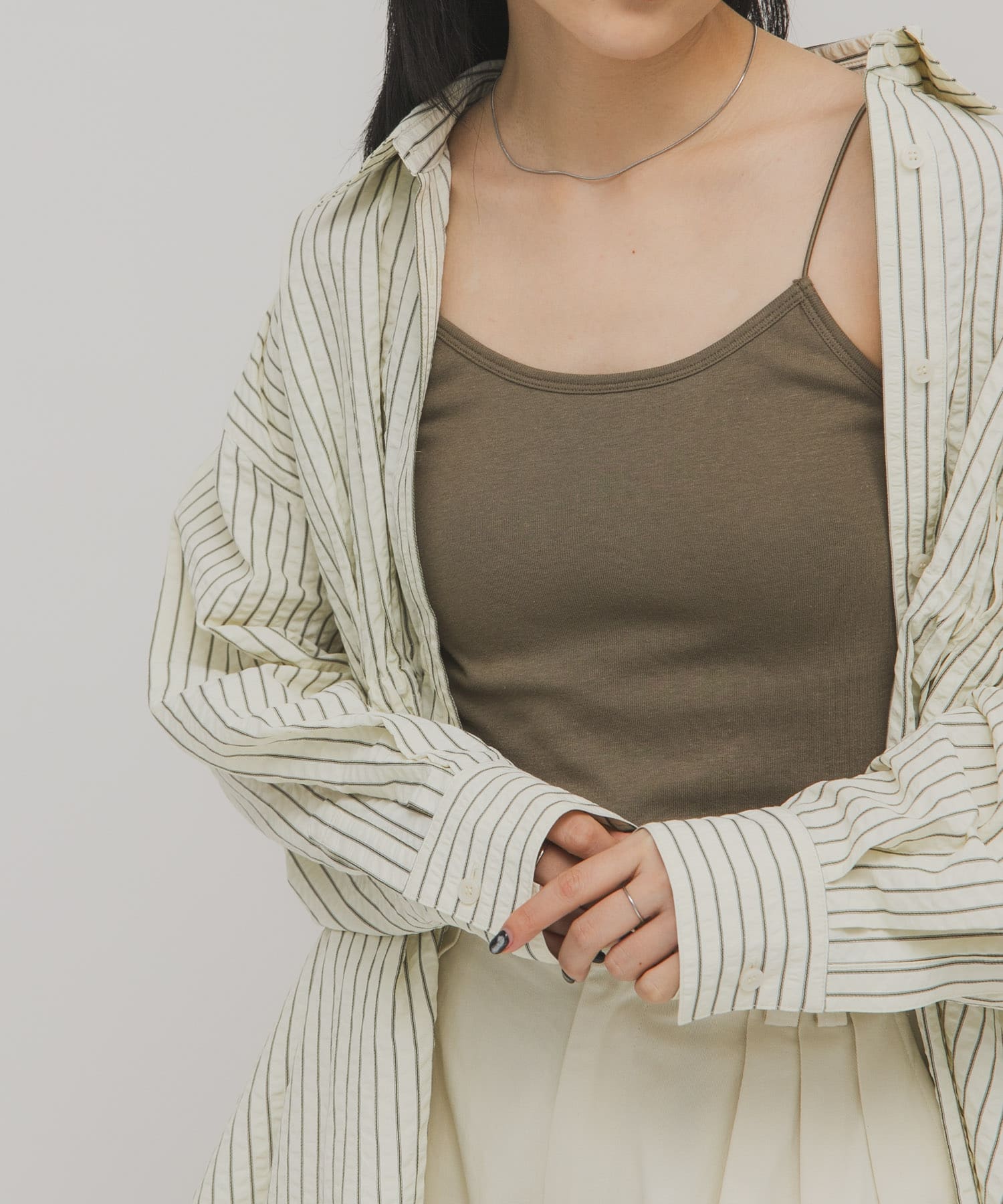 身長：160cm サイズ：one