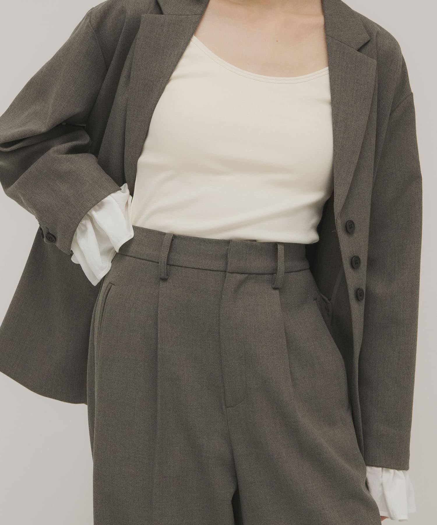 身長：160cm サイズ：one