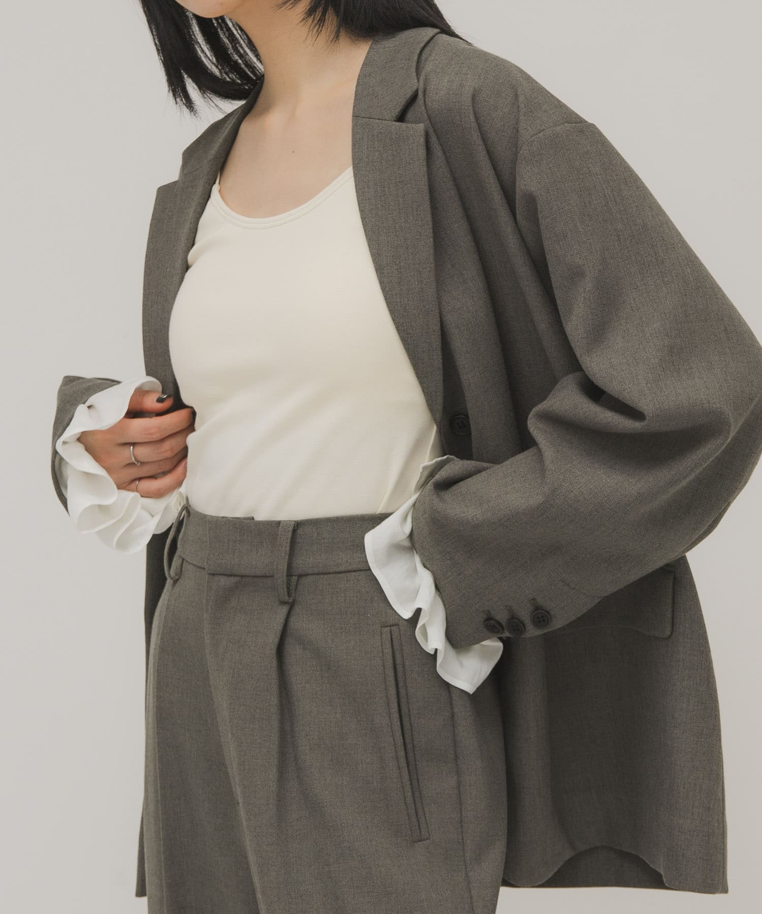 身長：160cm サイズ：one