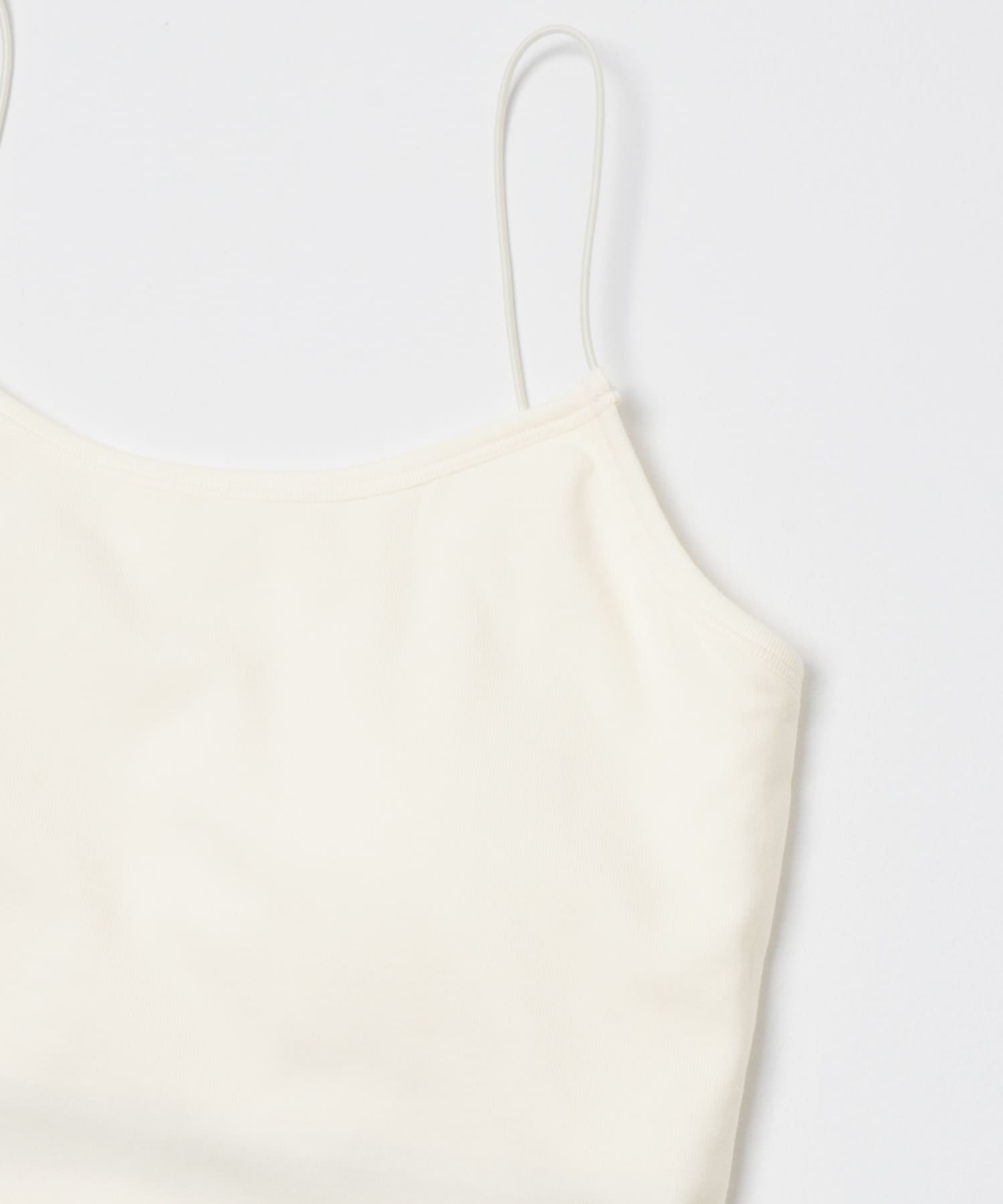 スパゲティストラップカップ付きキャミ IVORY One