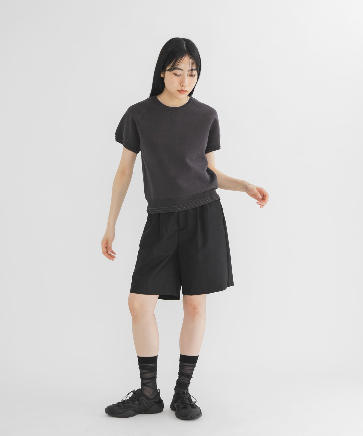 身長：160cm サイズ：one