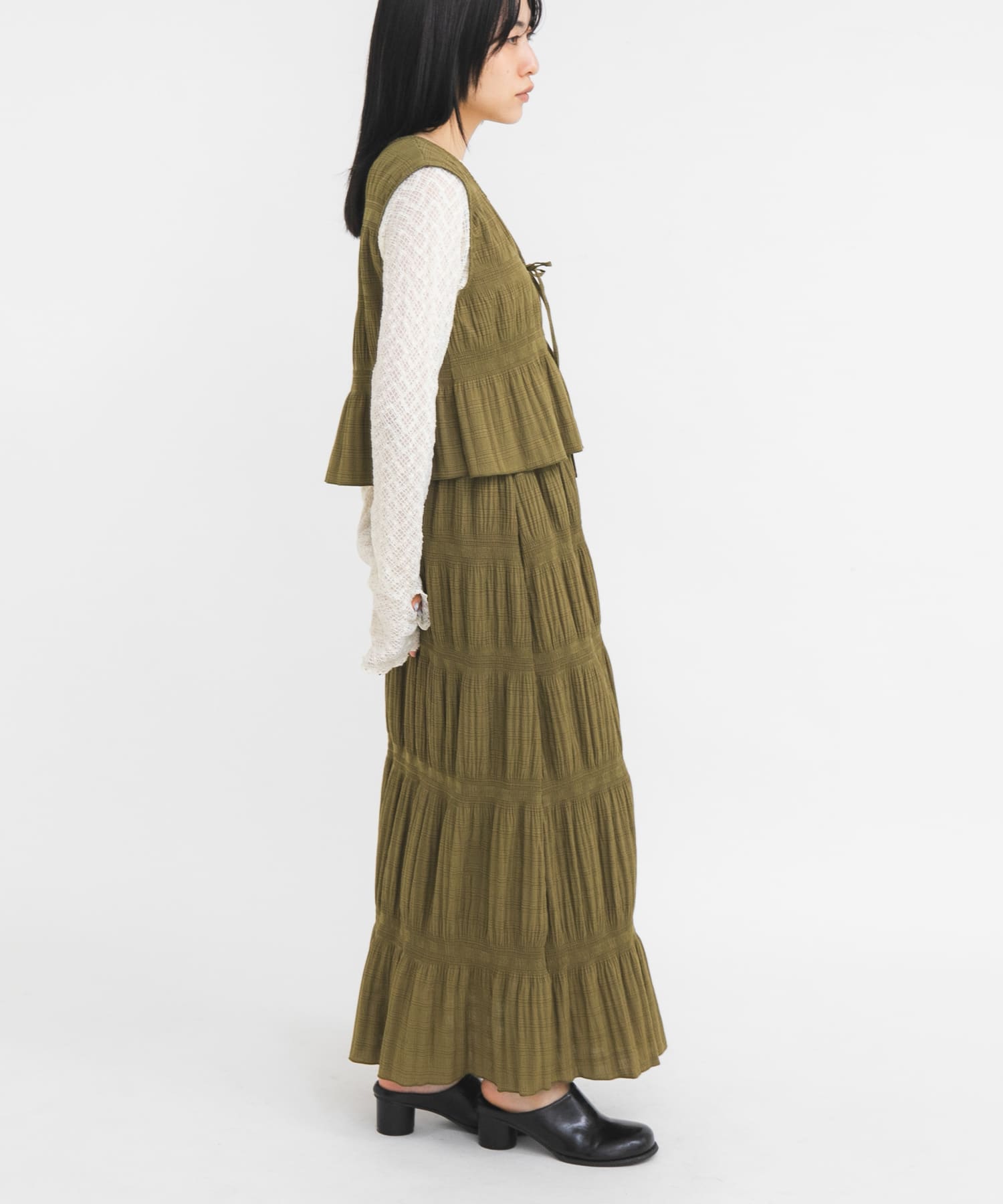 身長：160cm サイズ：one