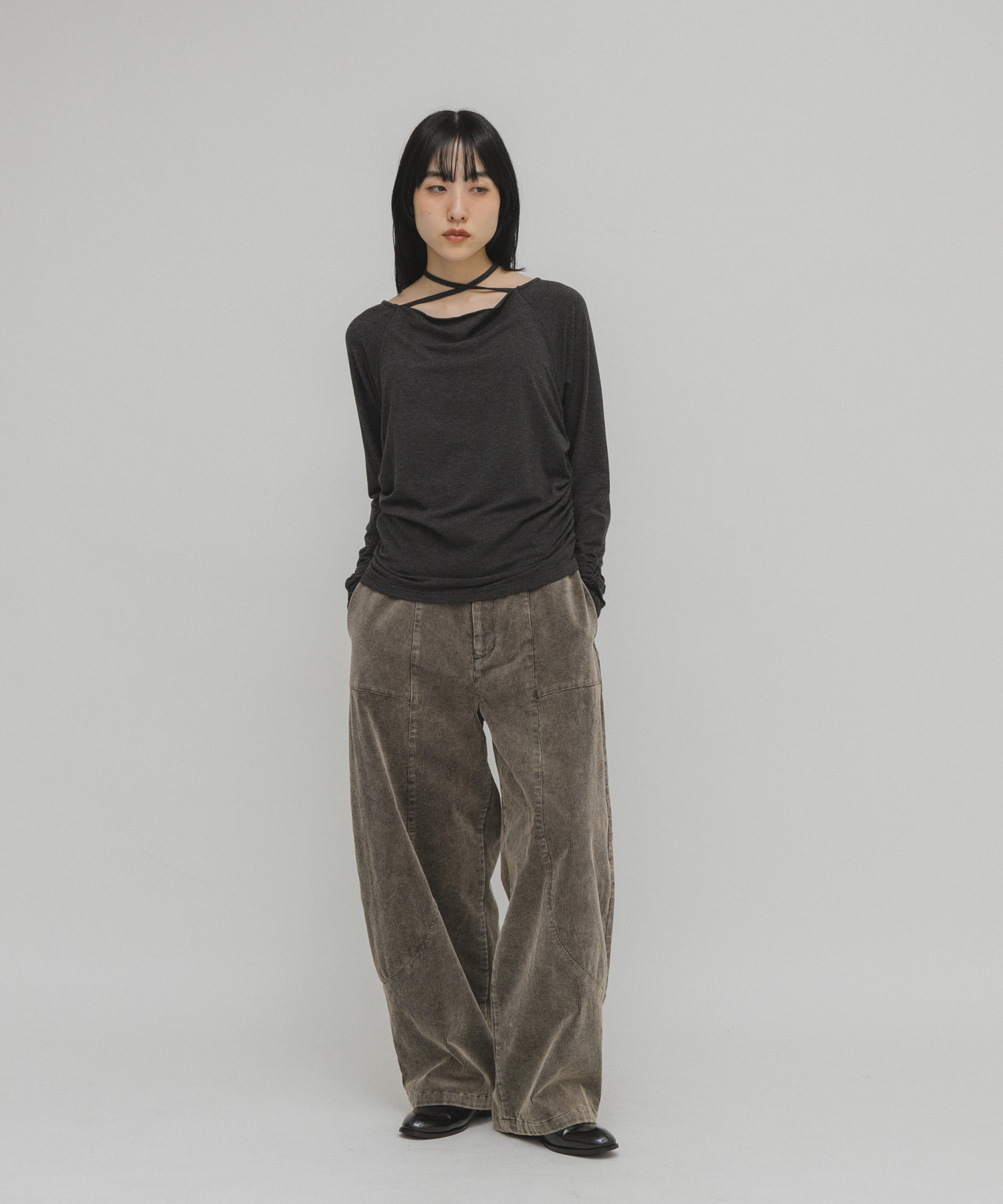 身長：160cm サイズ：one