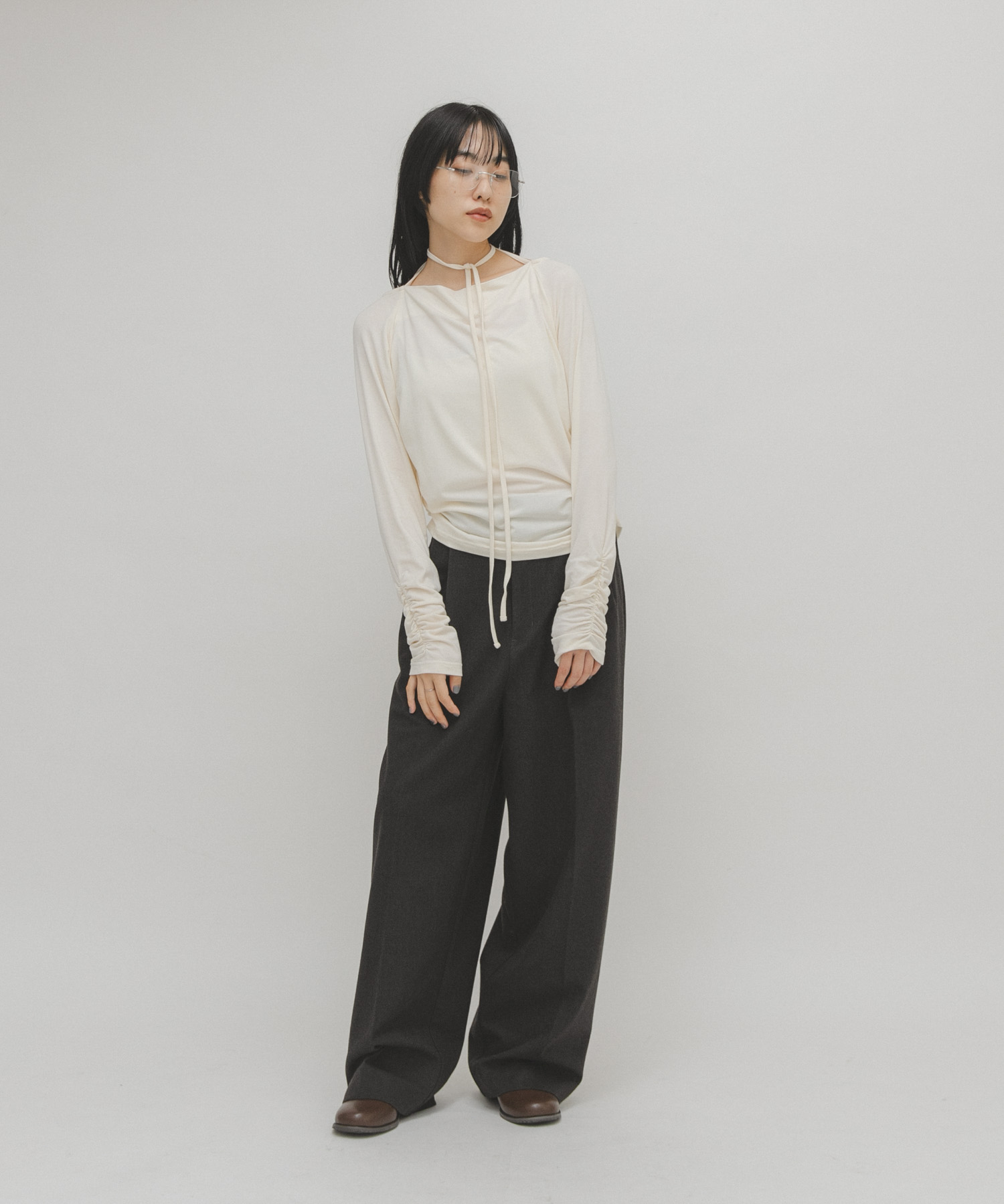身長：160cm サイズ：one