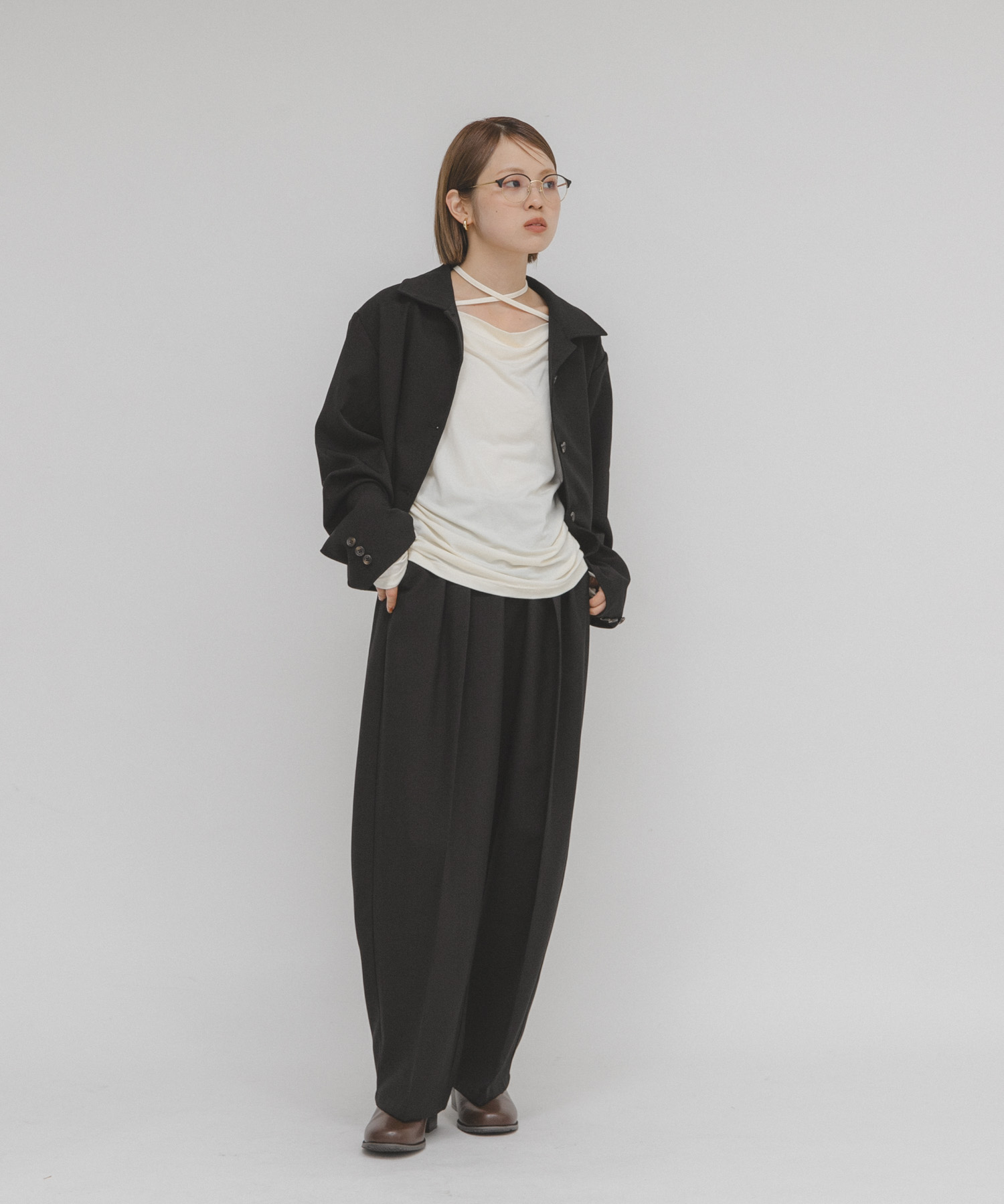 身長：153cm サイズ：one