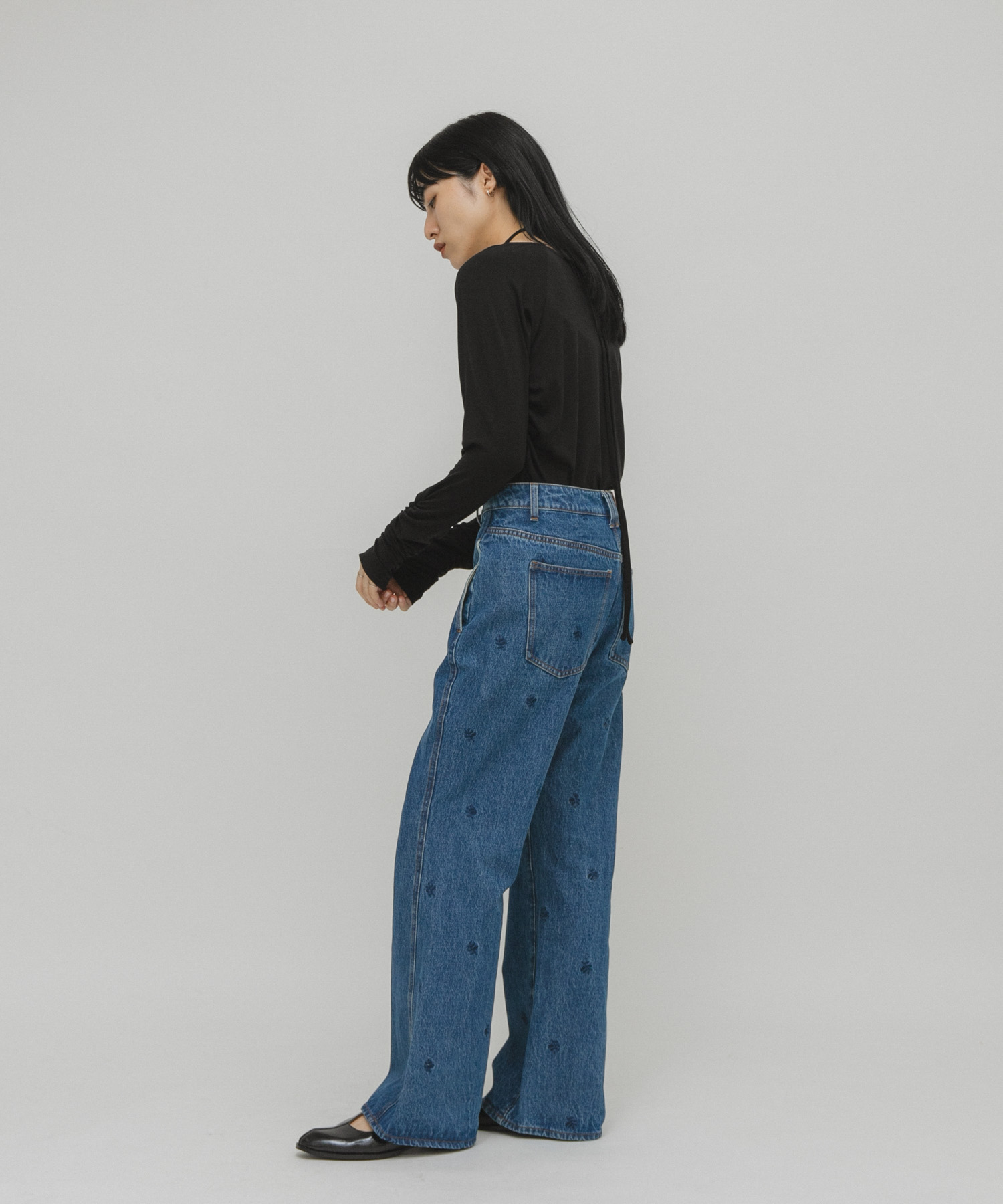 身長：160cm サイズ：one