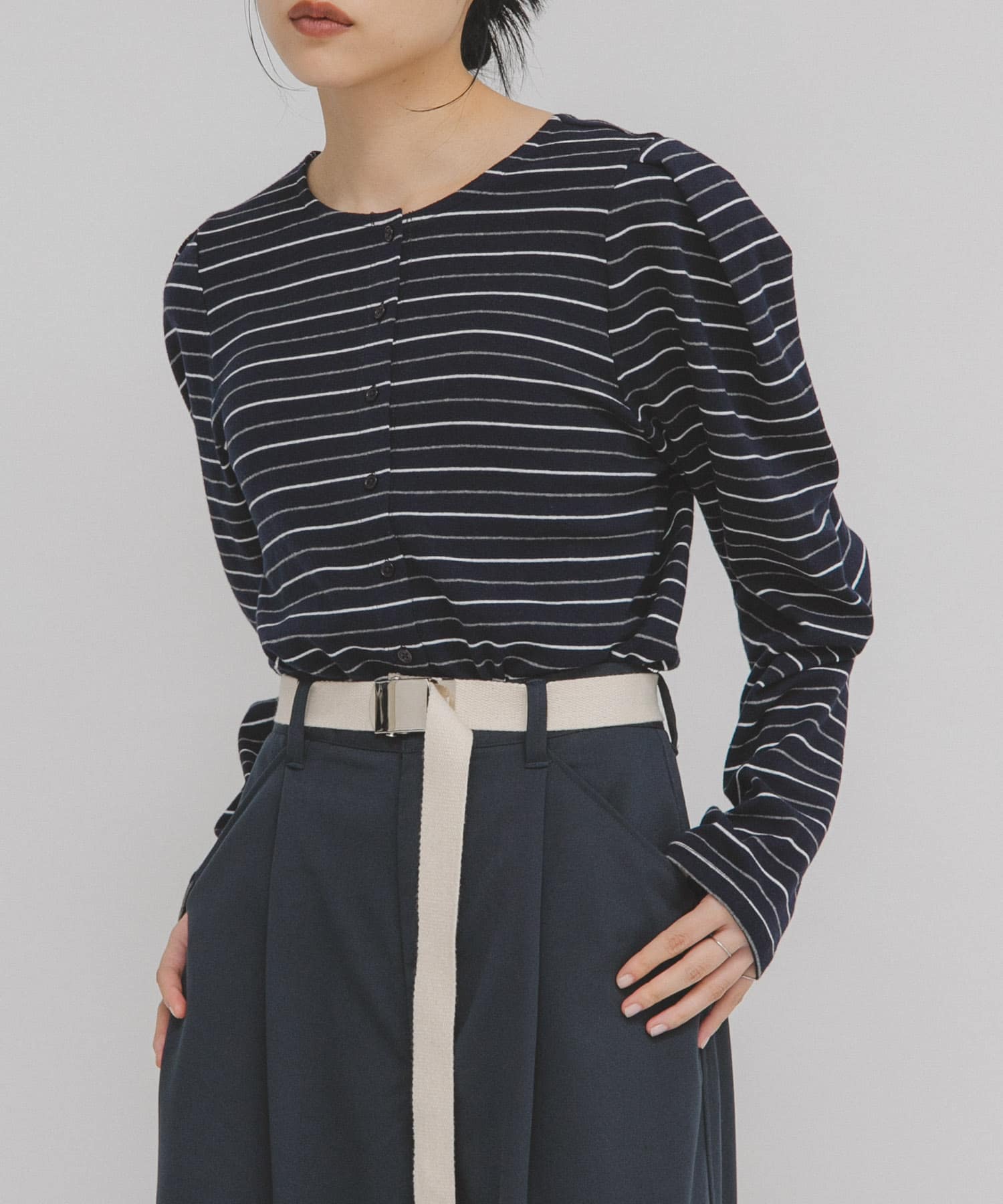 身長：160cm サイズ：one