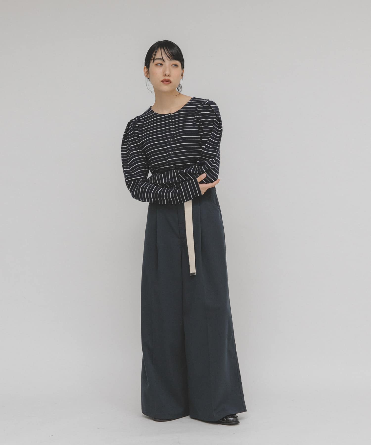 身長：160cm サイズ：one