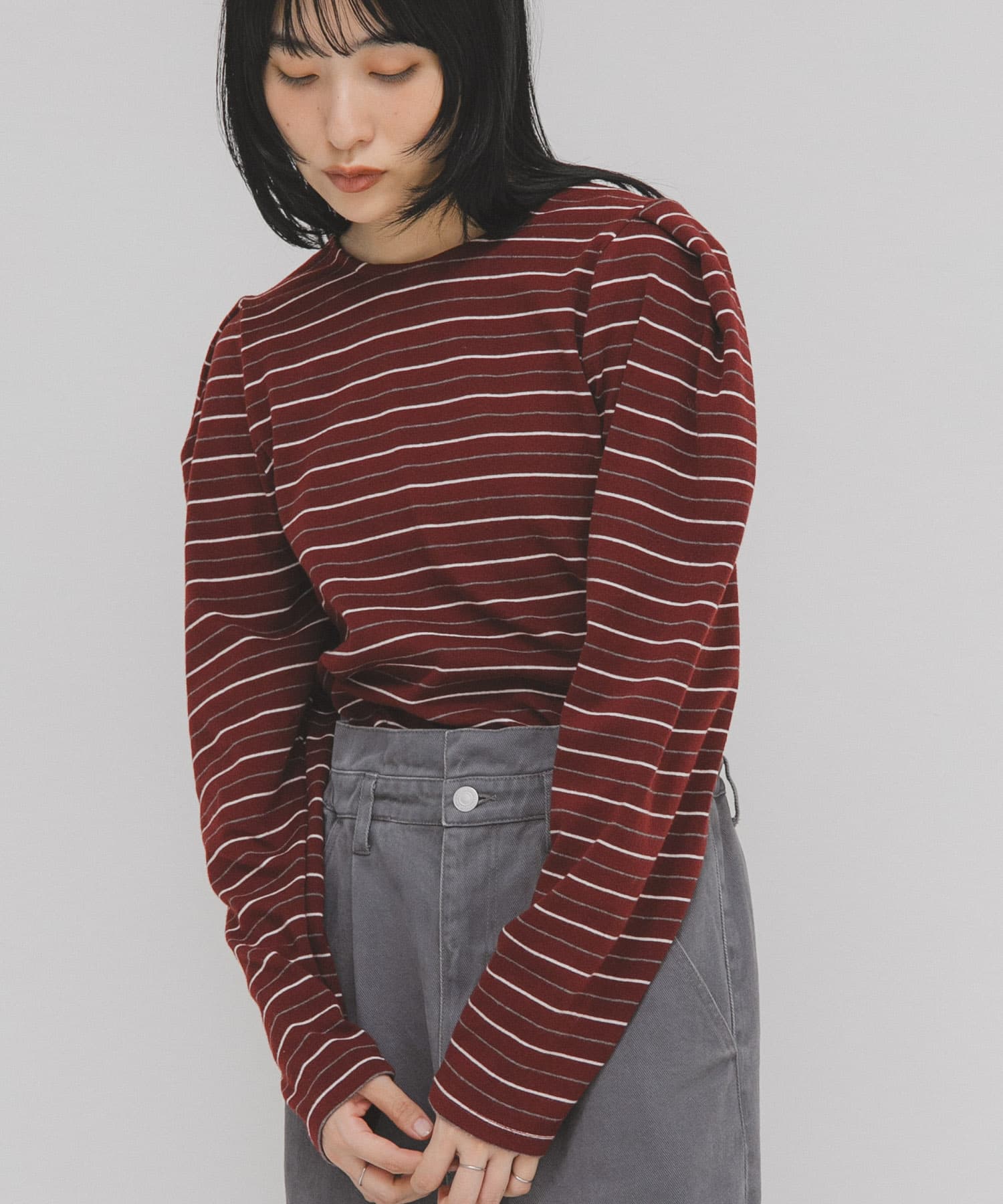 身長：160cm サイズ：one