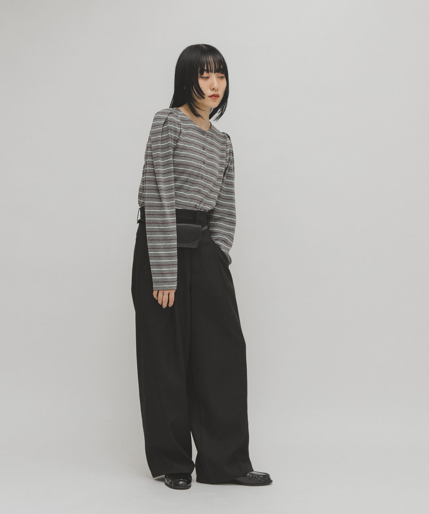 身長：160cm サイズ：one