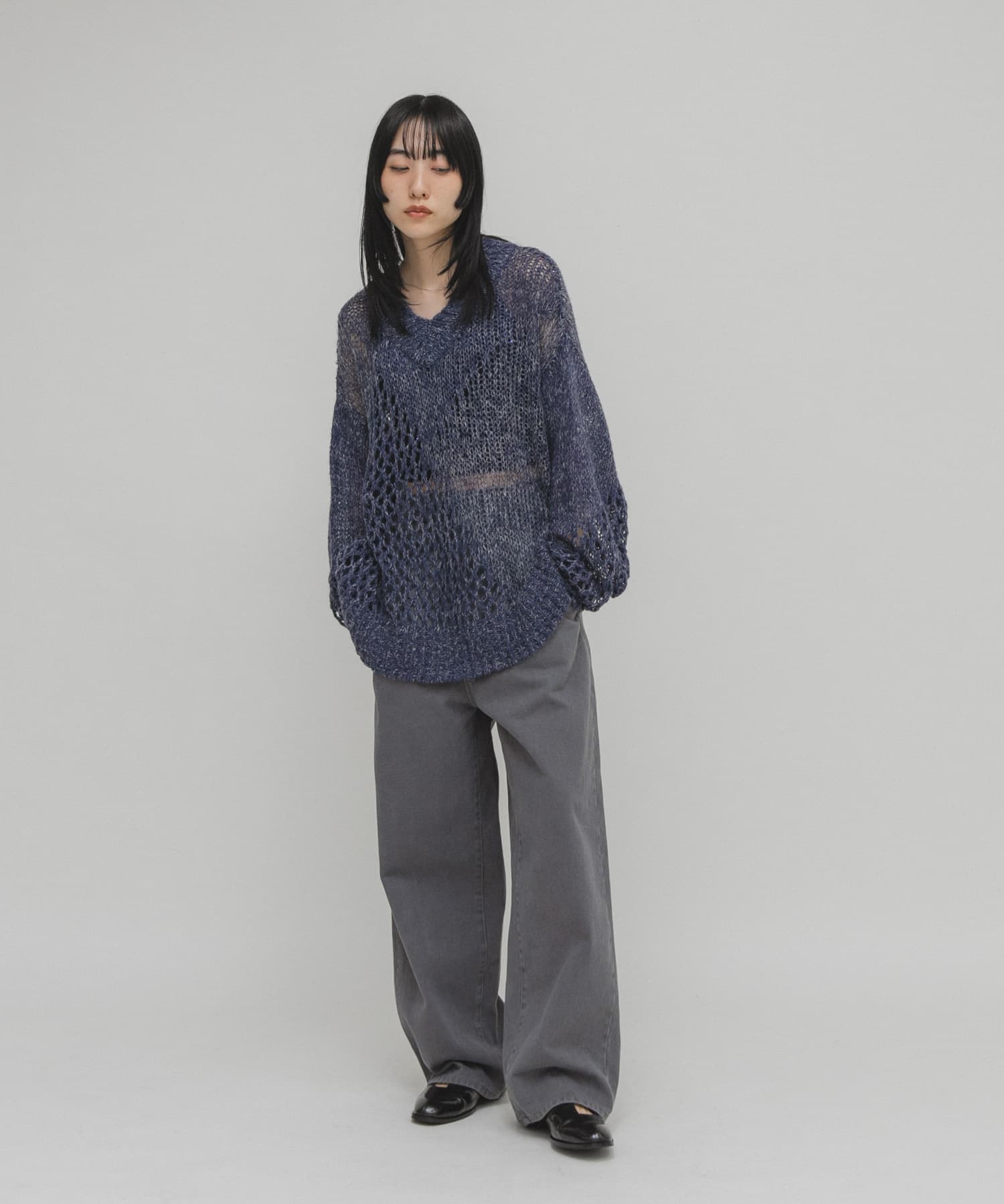 身長：160cm サイズ：one