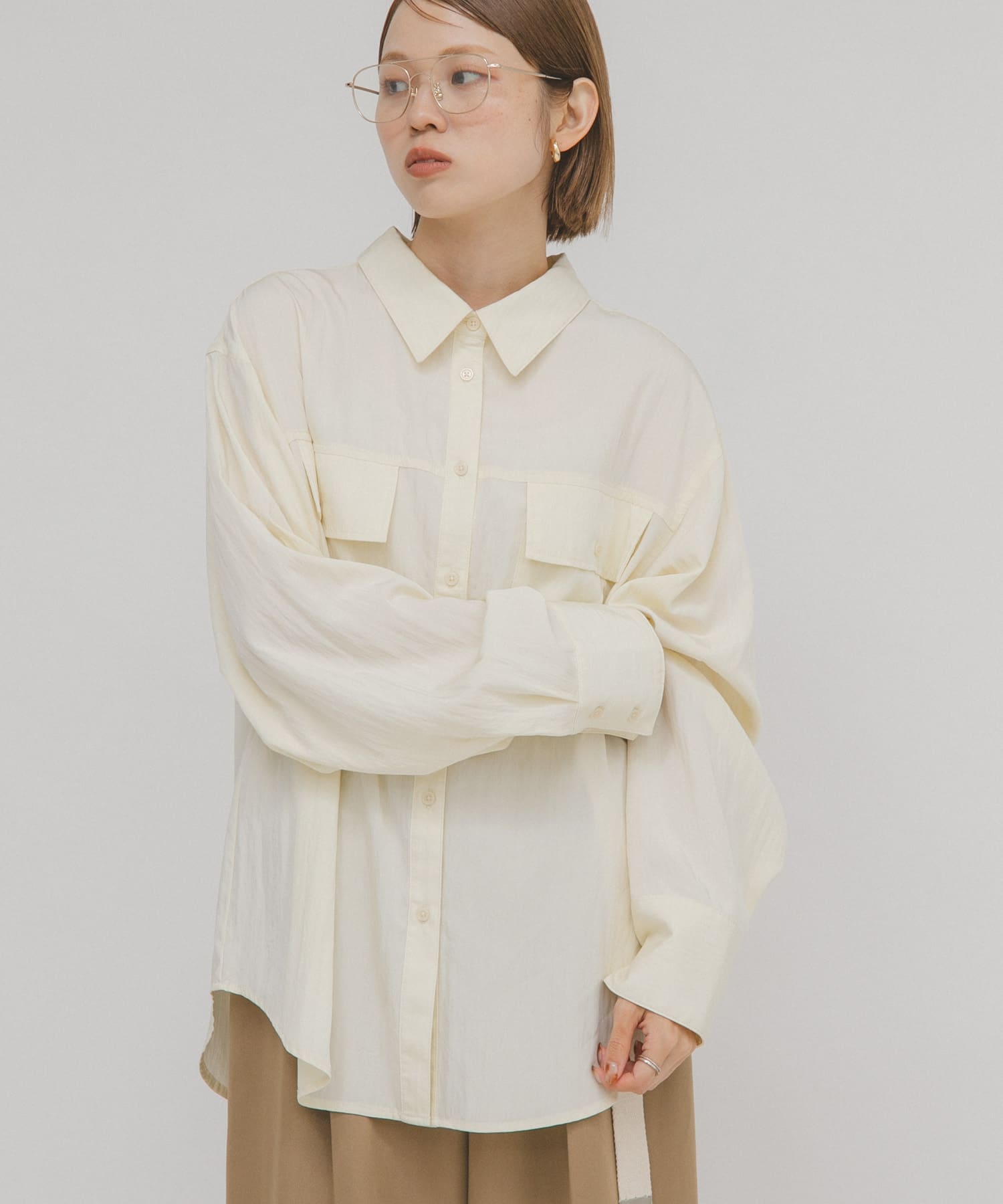 身長：153cm サイズ：one
